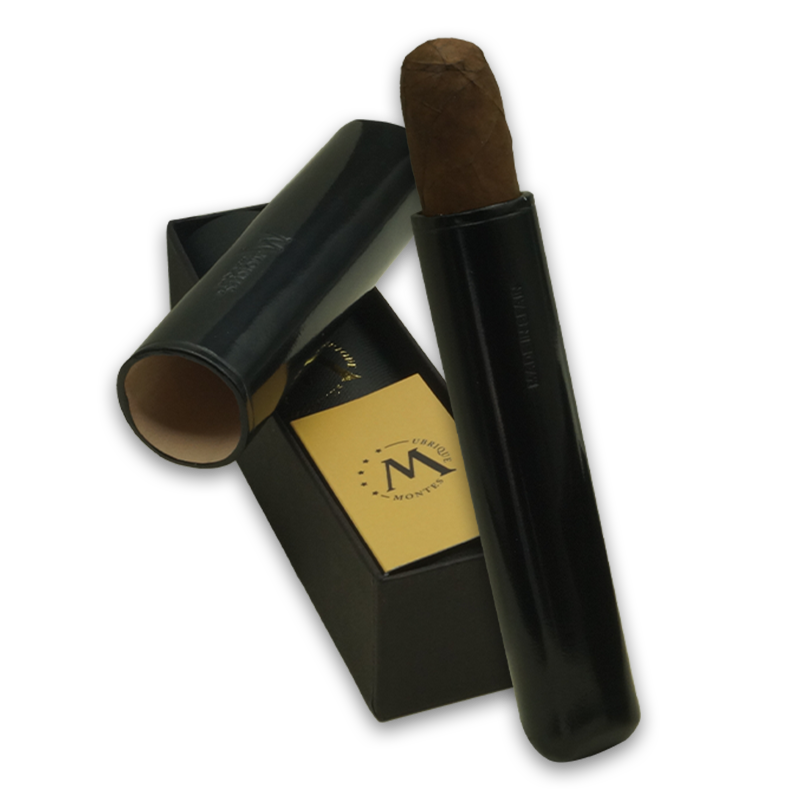 Montes Gerçek Deri El Yapımı 52 Ring Londres Tekli Puro Kılıfı