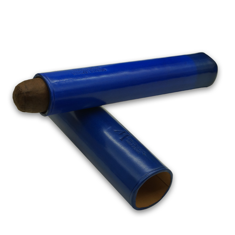 Montes Gerçek Deri El Yapımı 52 Ring Monaco Tekli Puro Kılıfı