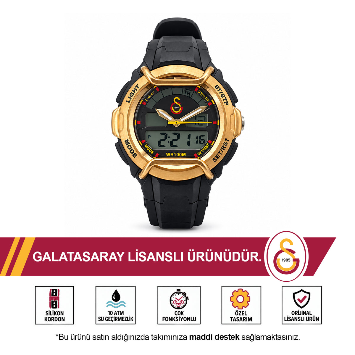 Galatasaray Lisanslı Kol Saati 153108MS638