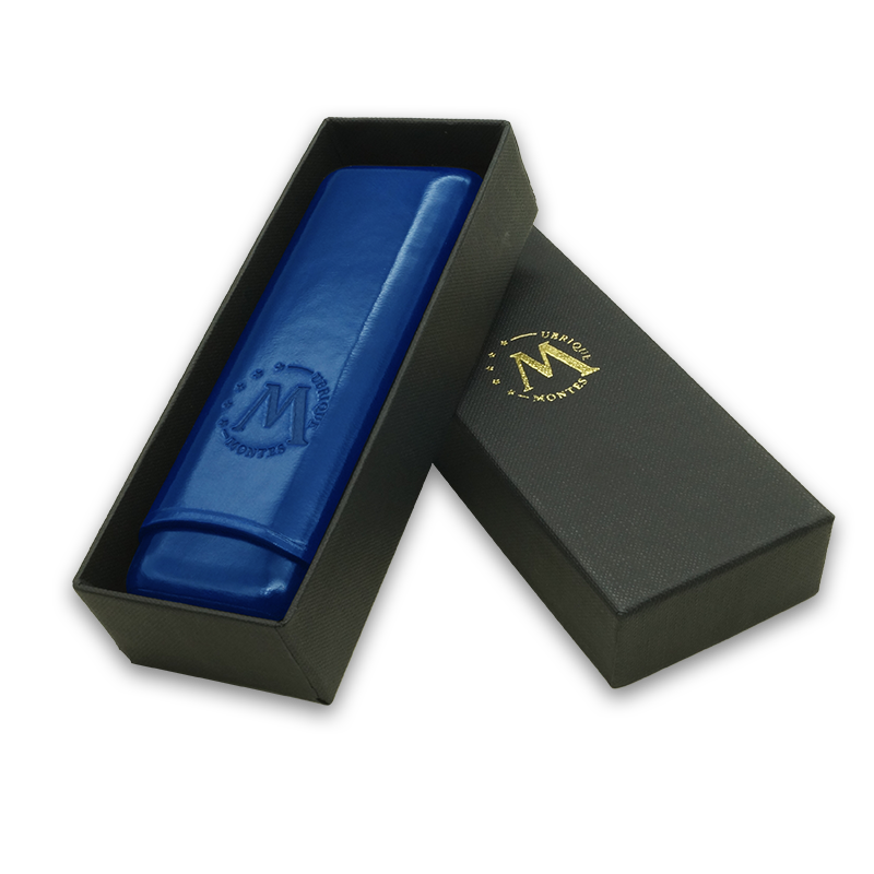 Montes Gerçek Deri El Yapımı 52 Ring Monaco İkili Puro Kılıfı