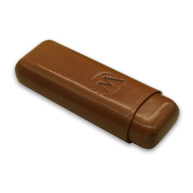 Montes Gerçek Deri El Yapımı 52 Ring Roma İkili Puro Kılıfı