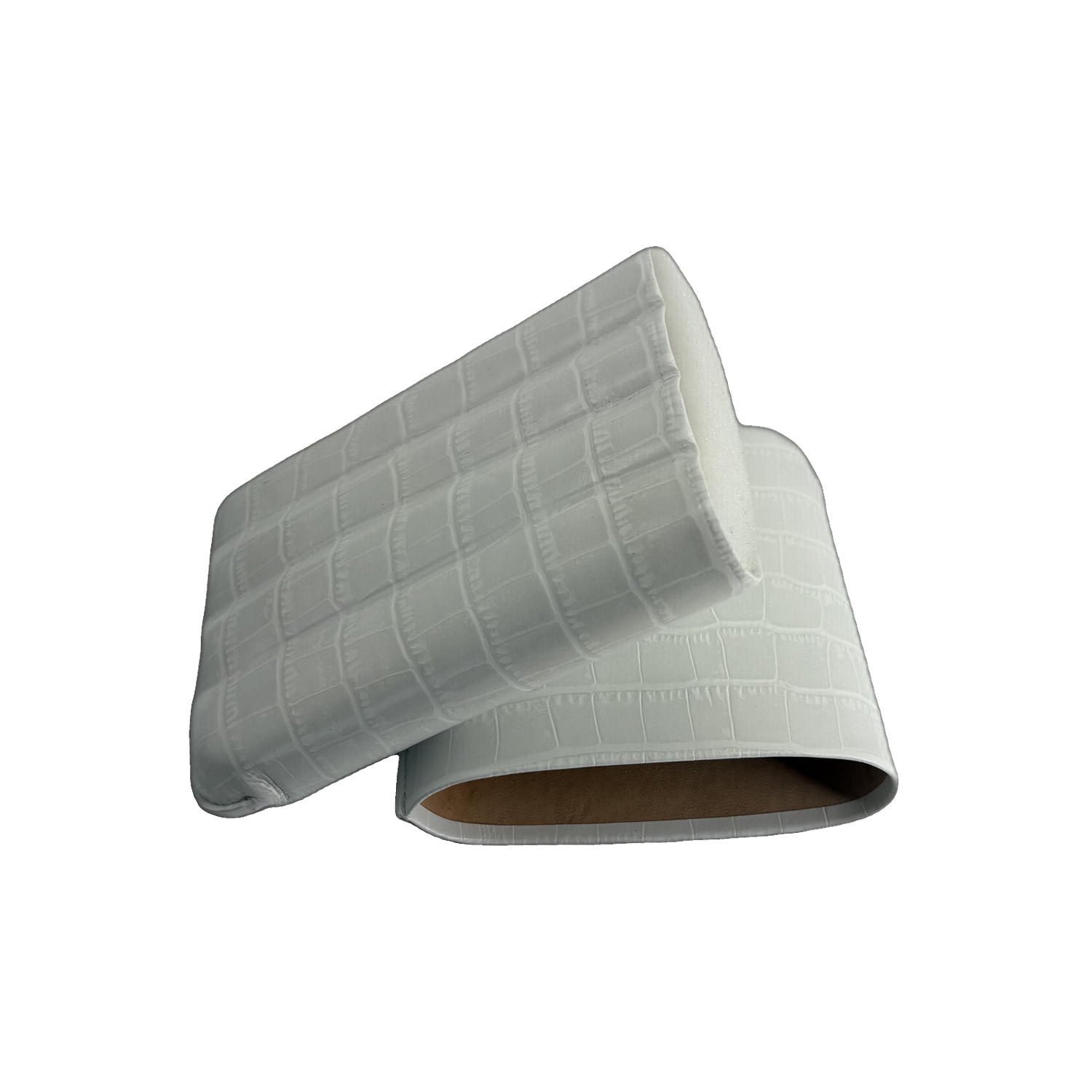 Montes Gerçek Deri El Yapımı 60 Ring Krokodil Nieve Dörtlü Puro Kılıfı