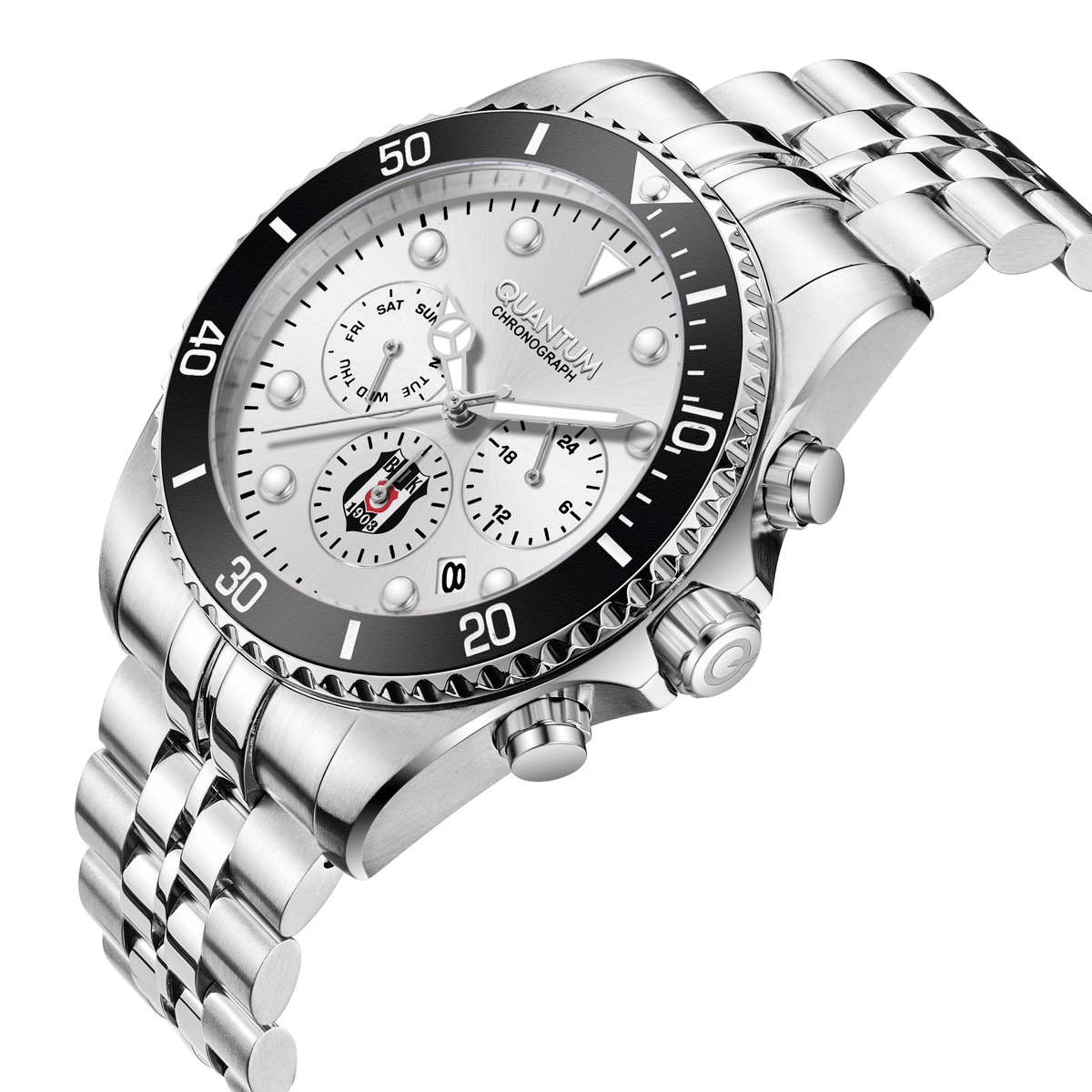 Beşiktaş Quantum Watch 25/M2 GNL69E450022 - Includes a Free BJK Cup