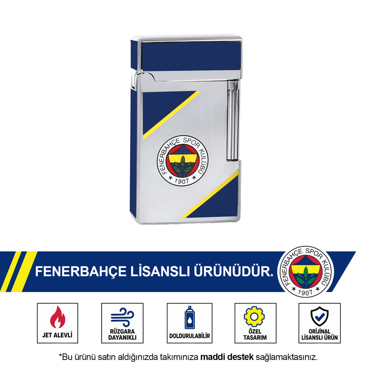 Fenerbahçe Licensed Jet Fan Lighter DP-10