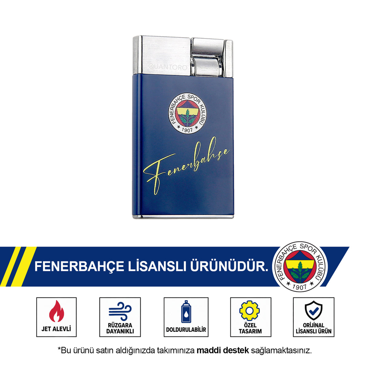 Fenerbahçe Premium Jet Boxed Fan Lighter QT-3
