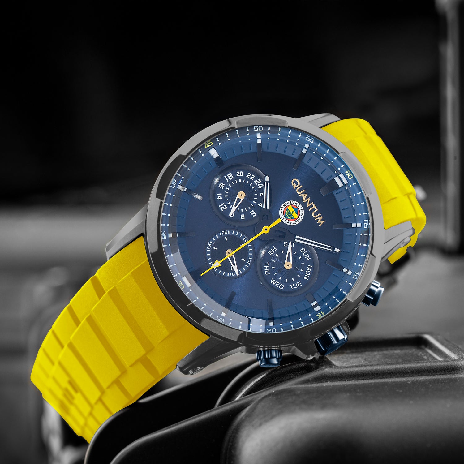 Fenerbahçe Quantum Watch HA036UCS02 - Includes a Free FB Cup