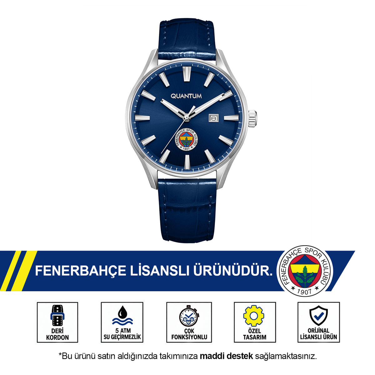 Fenerbahçe Quantum Watch HA036UFS14 DL-2 - FB Cup Included as a Gift