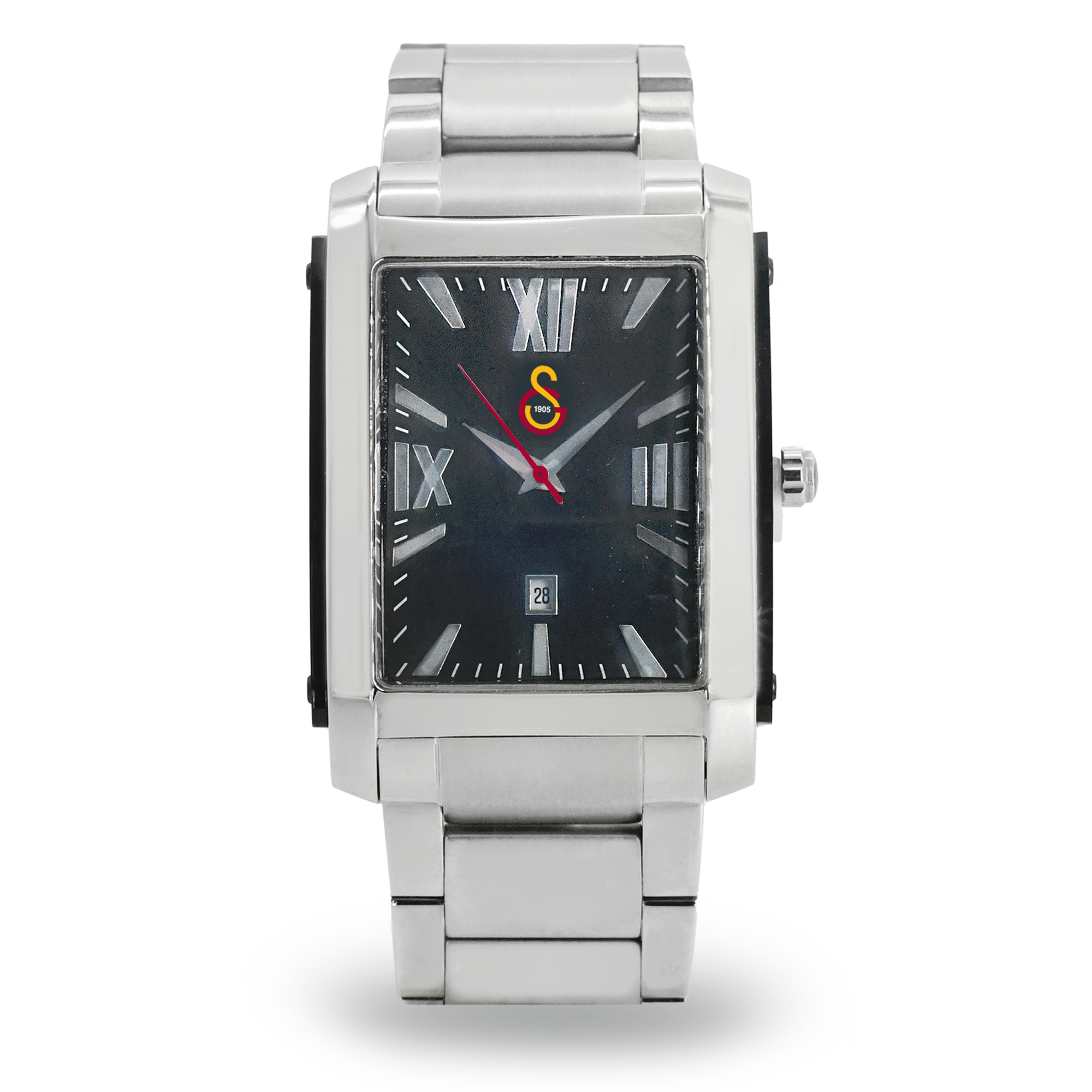 Galatasaray Çelik Kol Saati U13631 - GS ANAHTARLIK HEDİYELİ