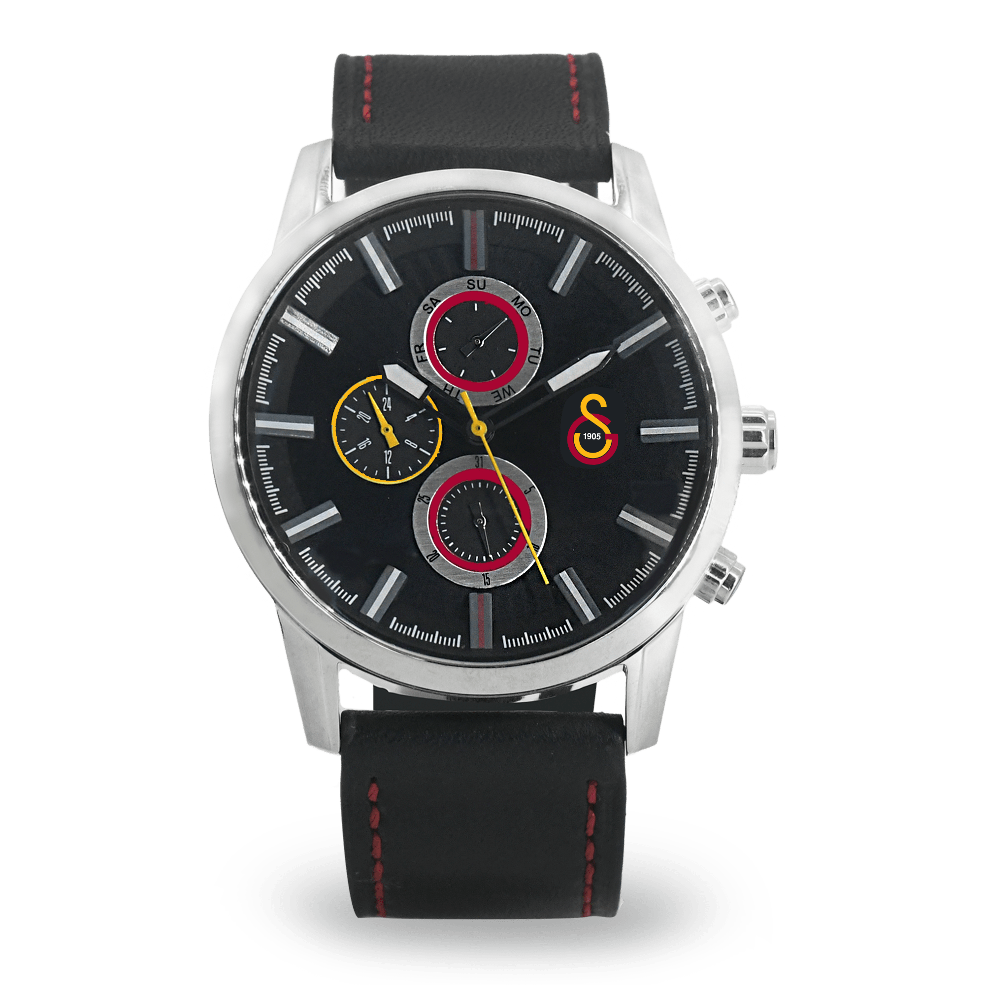 Galatasaray Deri Kol Saati U13855 - GS ANAHTARLIK HEDİYELİ