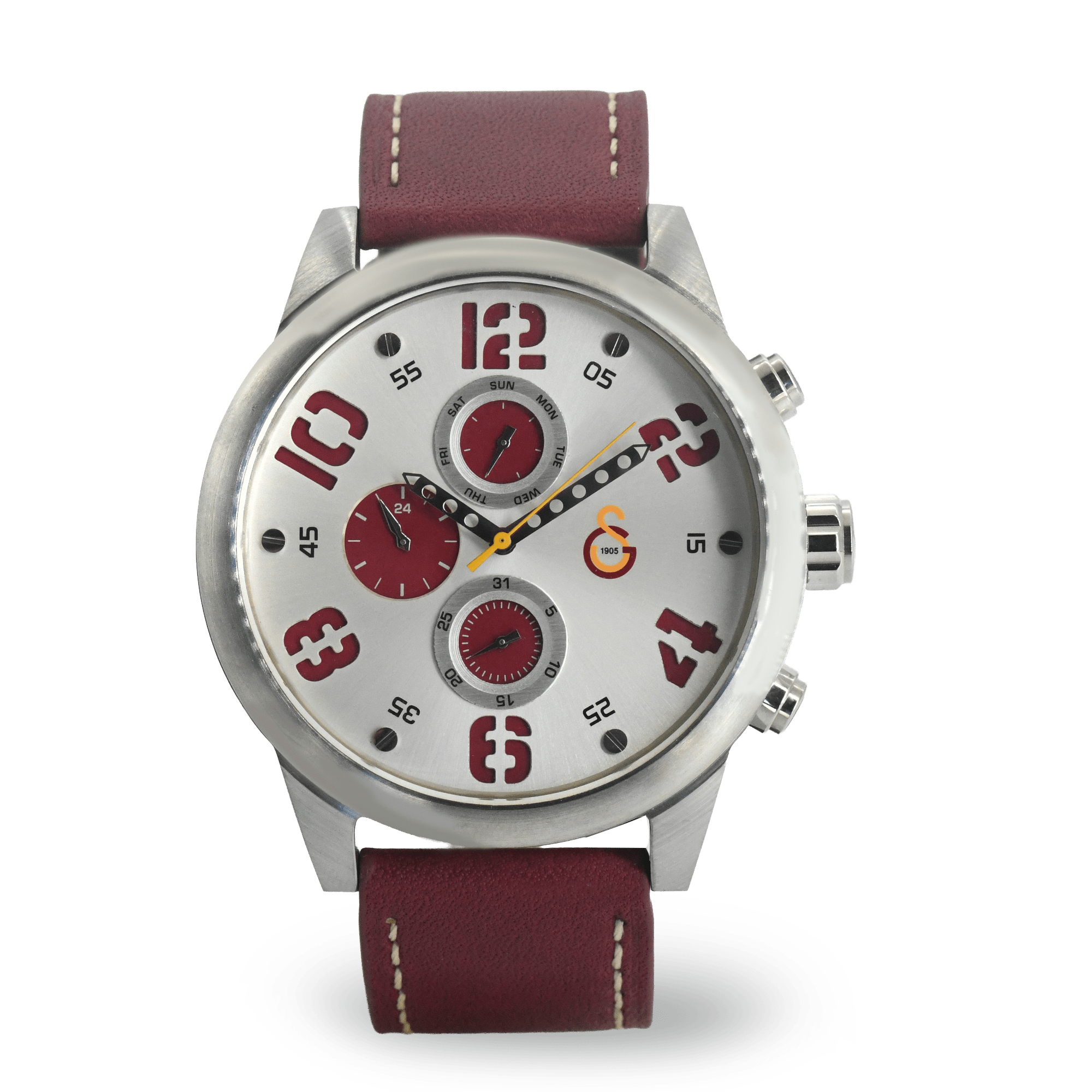 Galatasaray Deri Kol Saati U13856 - GS ANAHTARLIK HEDİYELİ