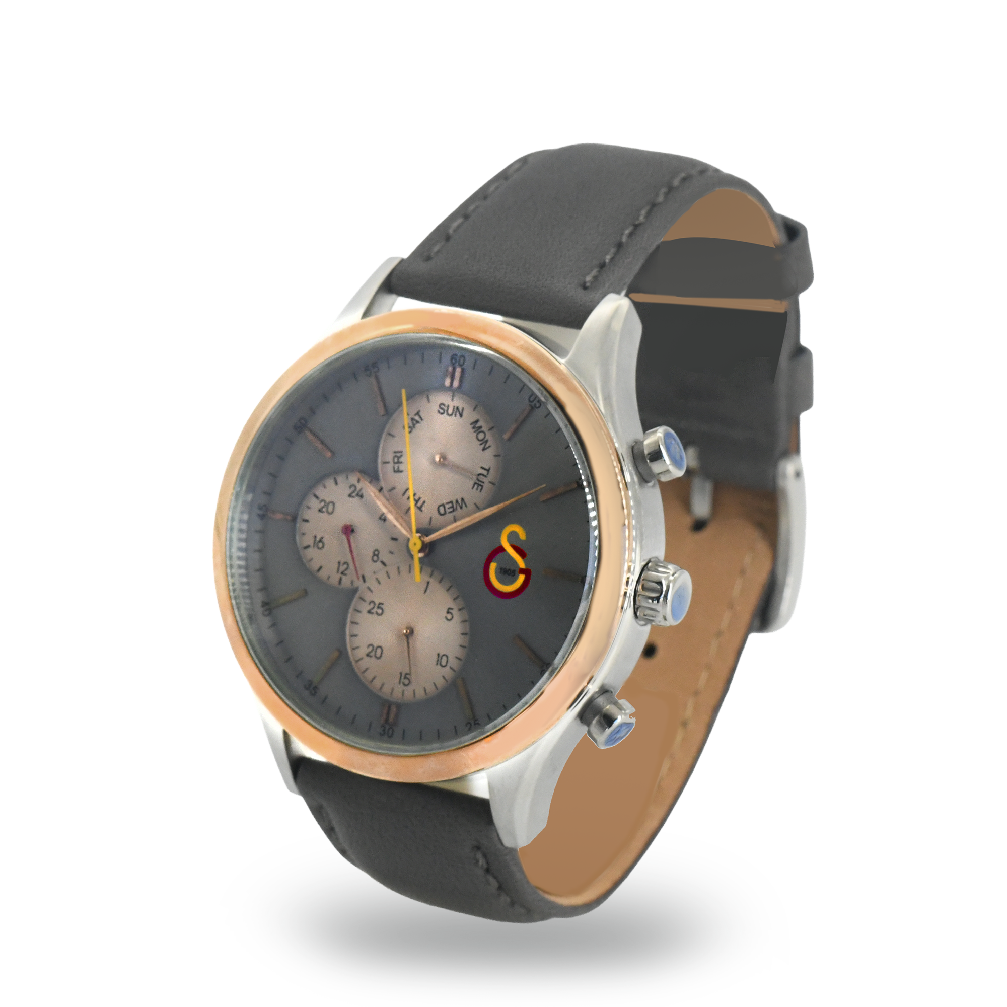 Galatasaray Deri Kol Saati U13857 - GS ANAHTARLIK HEDİYELİ