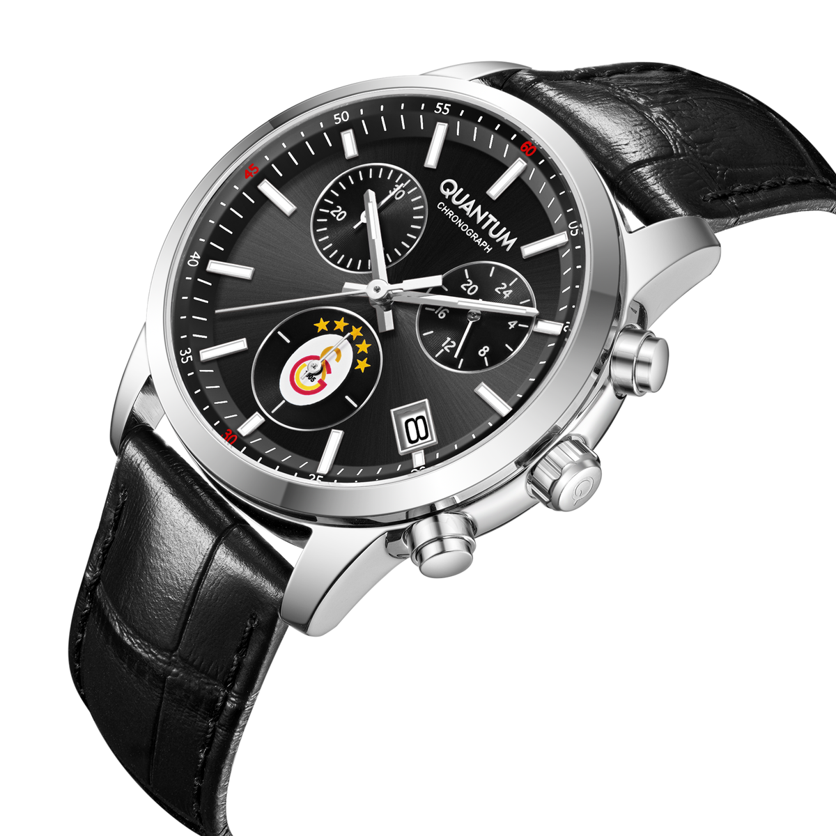 Galatasaray Quantum 5-Star Watch 25/D1 U251565 - GS Cup Included as a Gift