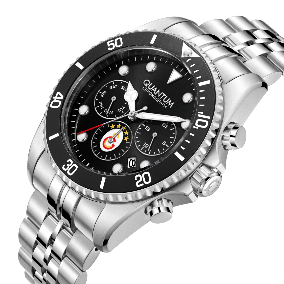 Galatasaray Quantum 5-Star Watch 25/M1 U251563 - GS Cup Included as a Gift