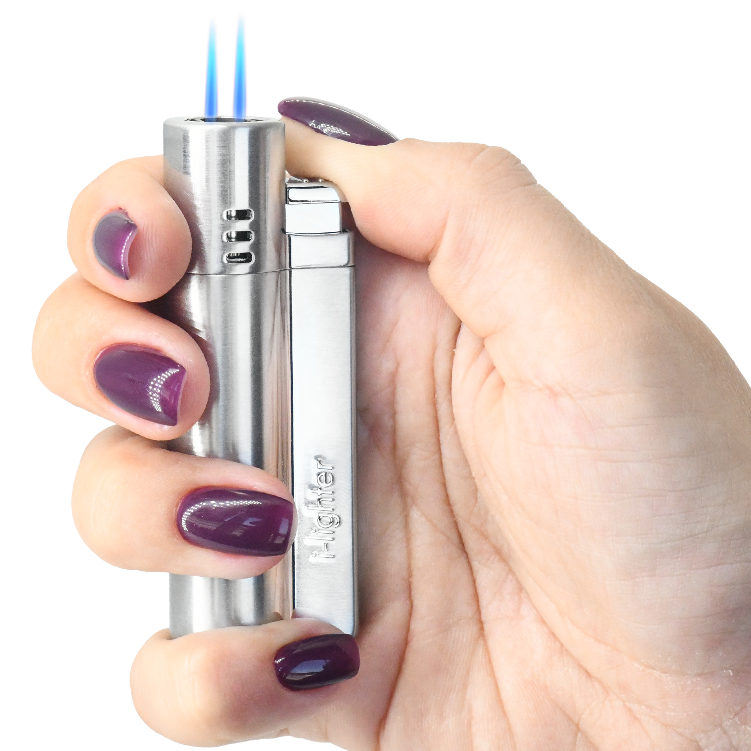 i-lighter 815 Double Jet Gri Çakmak