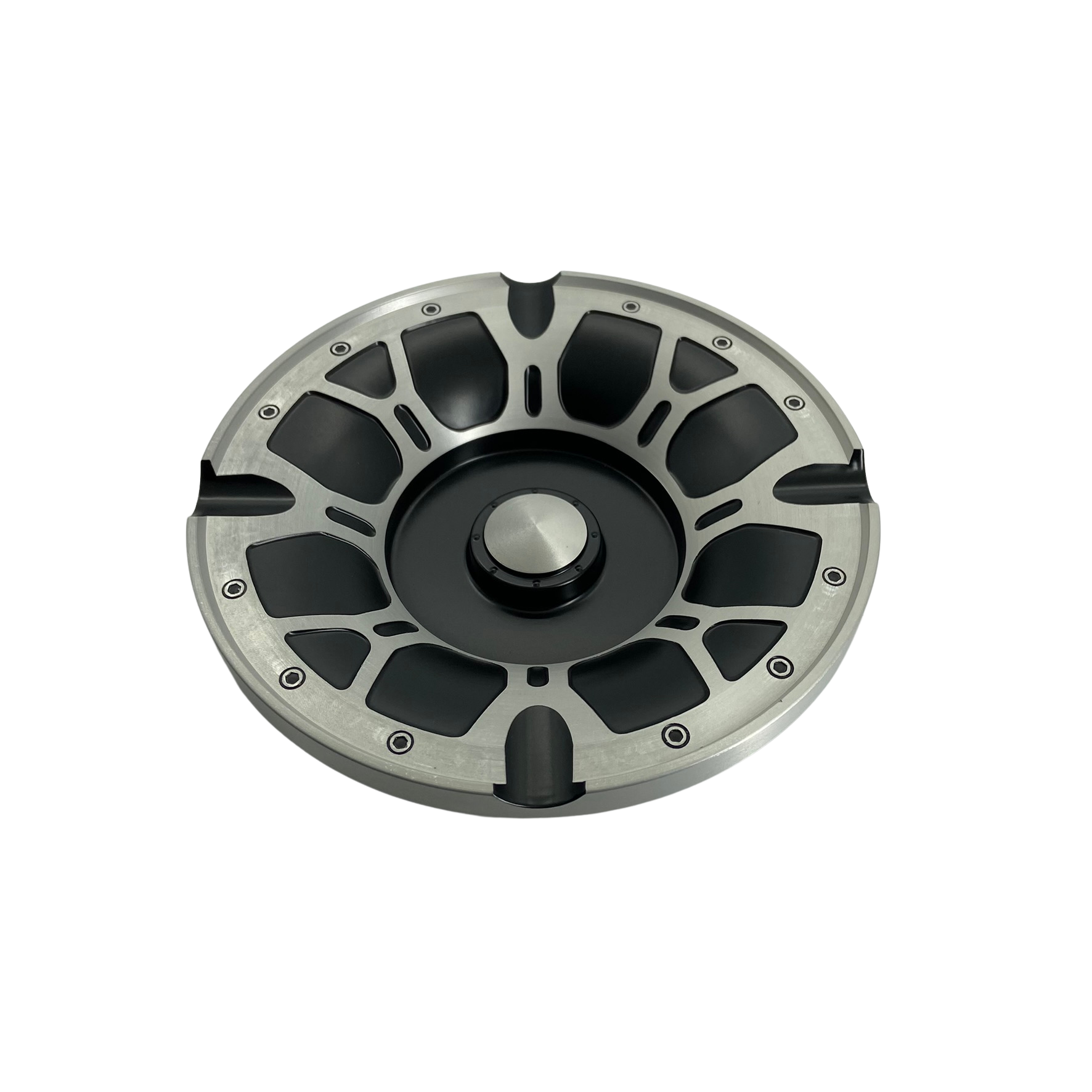 QNN Siyah-Gümüş Jant Tasarımlı Puro Küllüğü