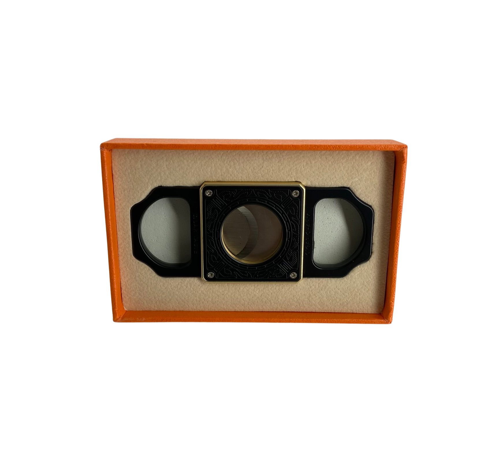 QNN Deri Kılıflı Siyah Puro Kesici