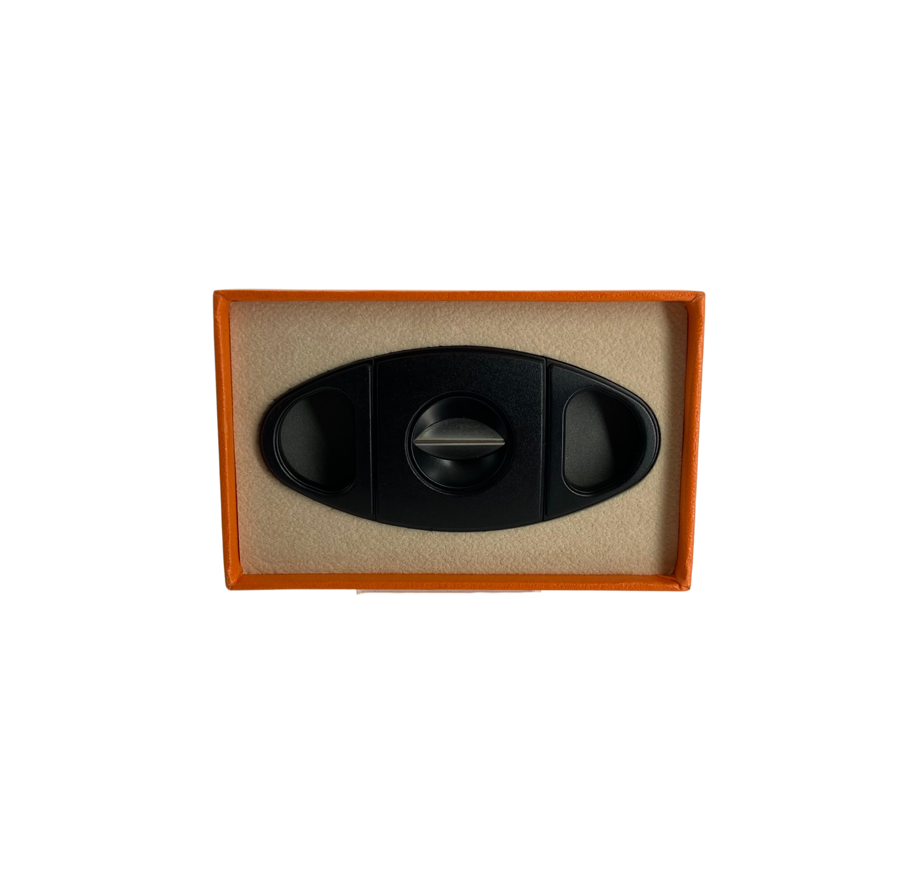 QNN Deri Kılıflı V-Kesim Koyu Gri Puro Kesici