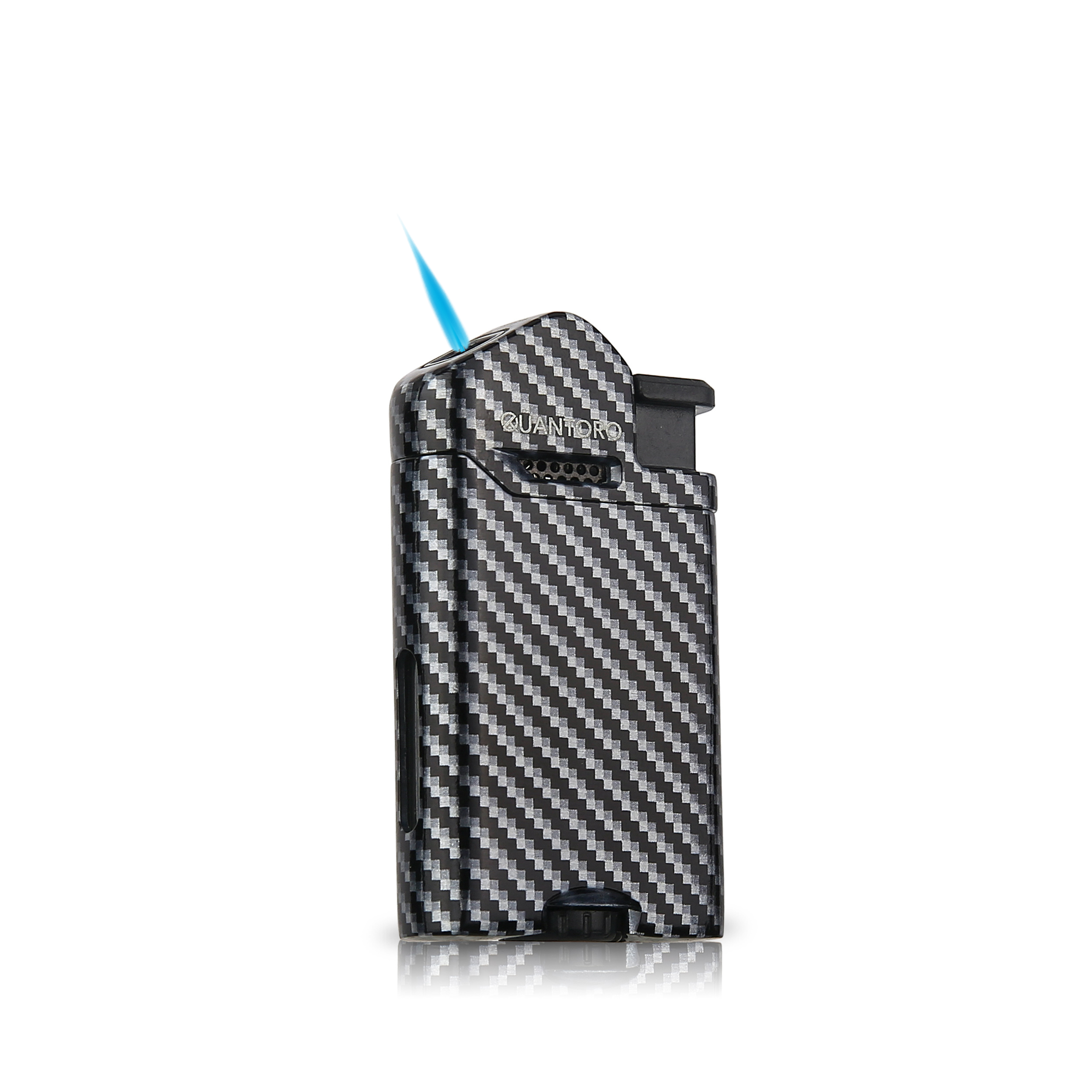 Quantoro Metal Jet Çakmak Black Carbon