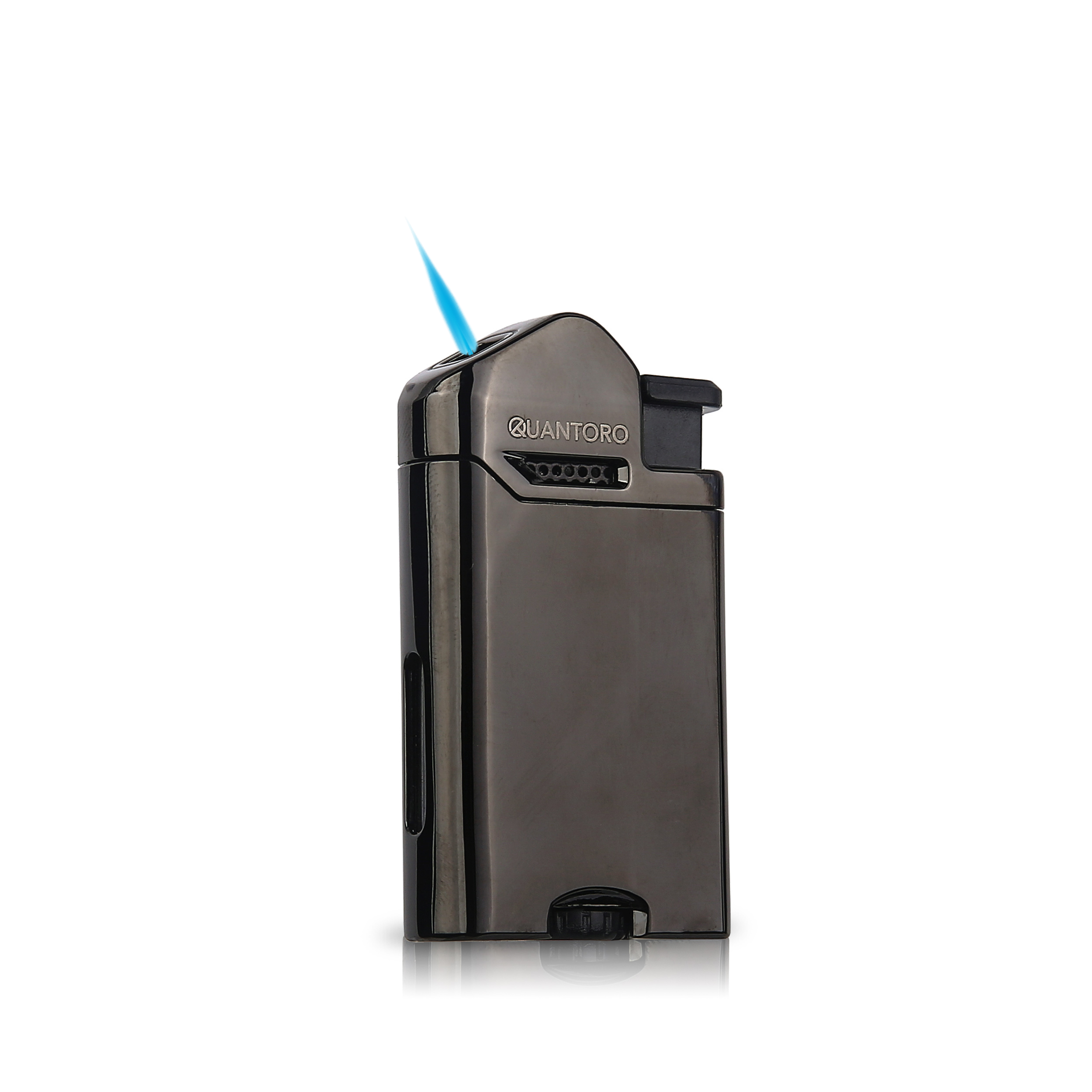 Quantoro Metal Jet Çakmak Ice Black