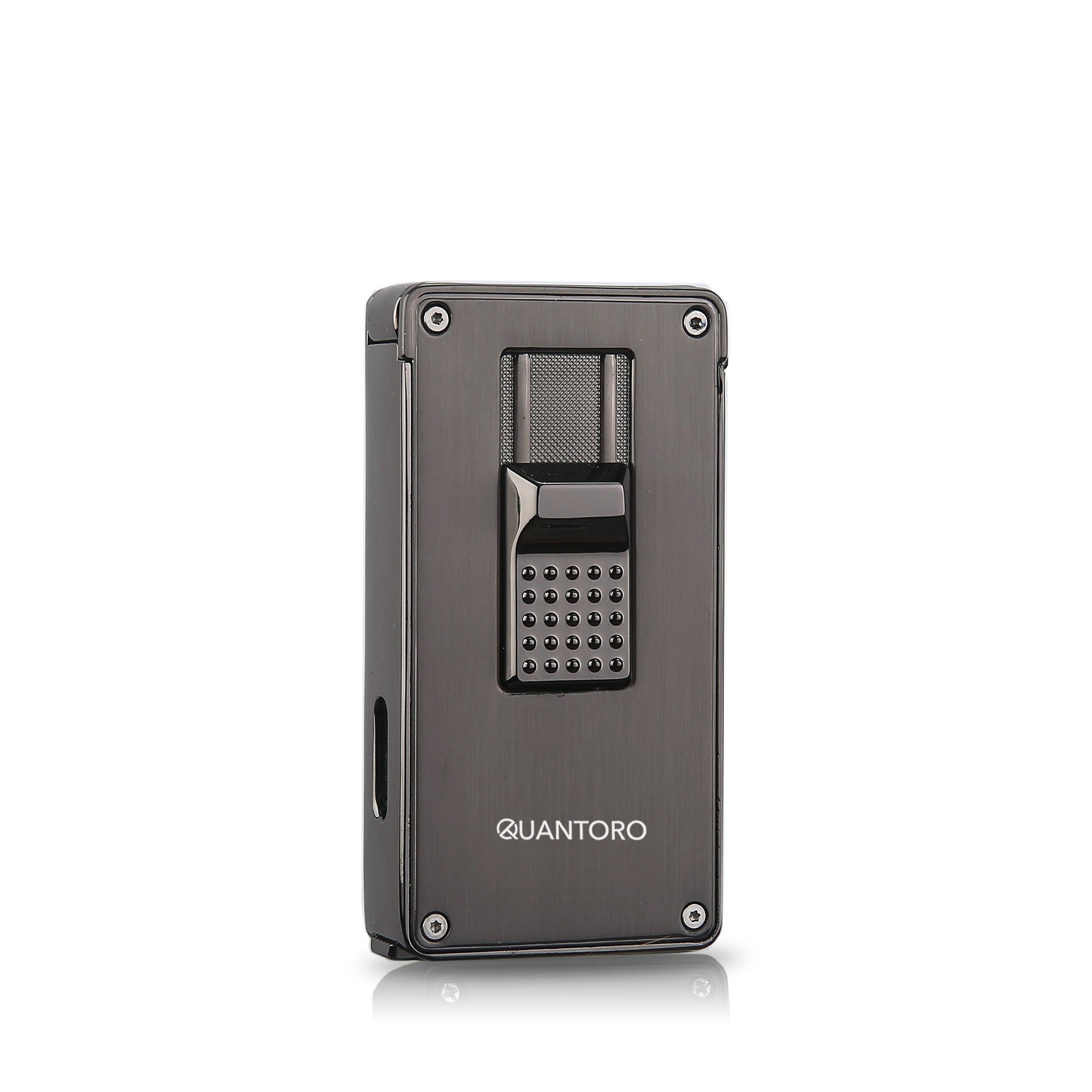 Quantoro MGM04-23 Çift Jet Alev Gunmetal Çakmak