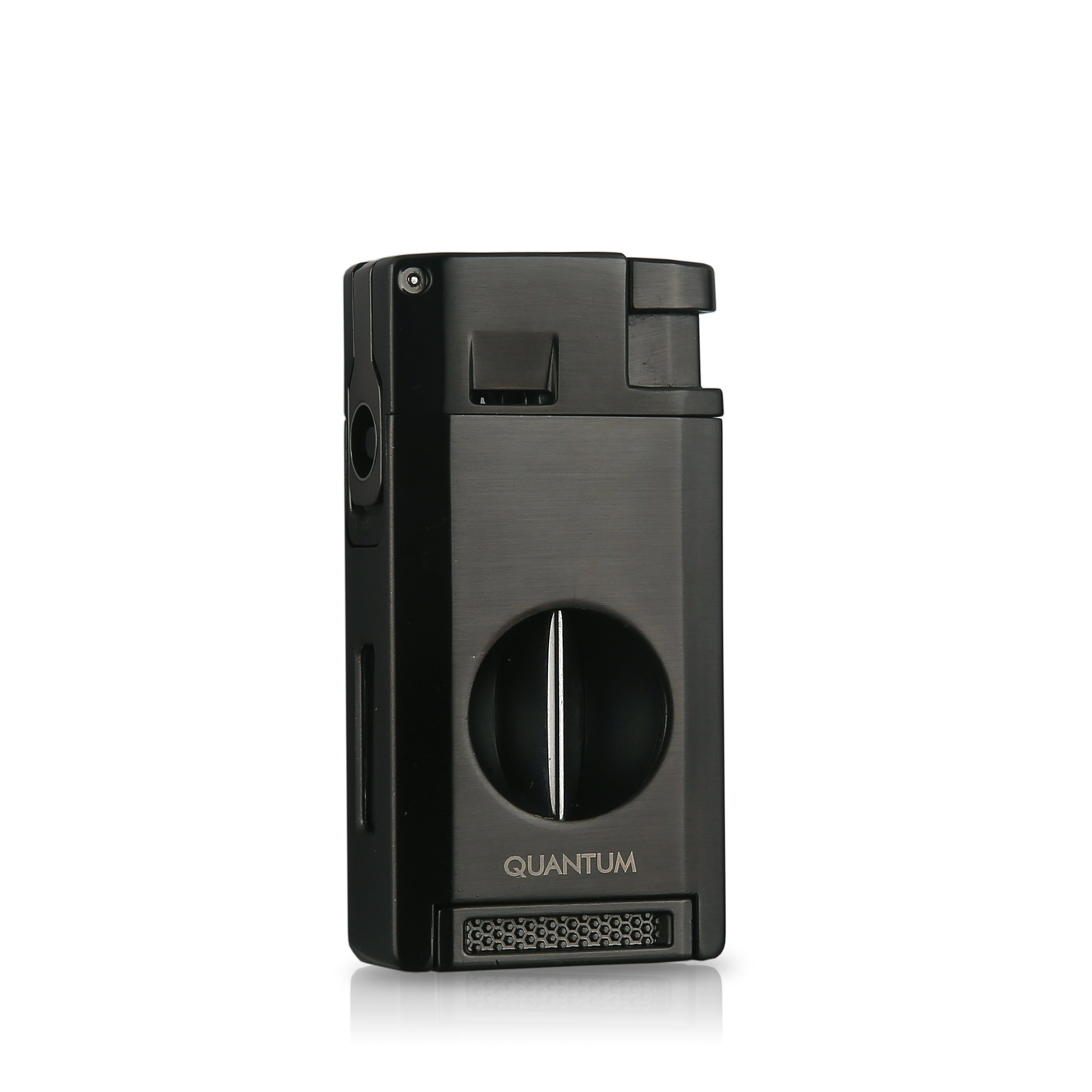 MGM-27 Gunmetal Çift Torch Jet Alev V-Cut Çakmak