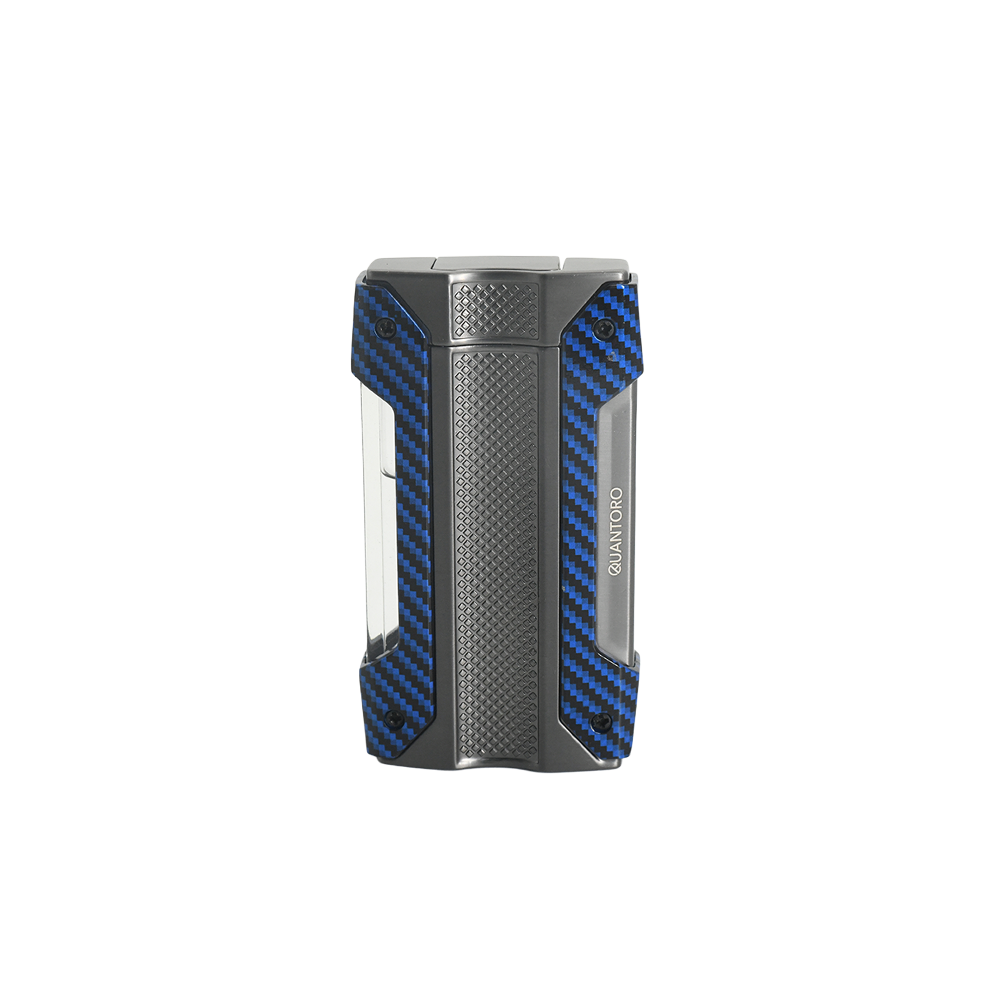 Quantoro MGM04-7 Penetrating Jet Flame Blue Carbon Lighter