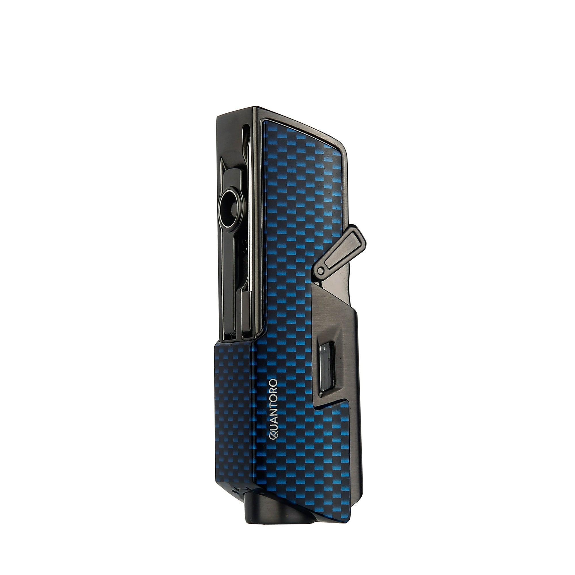 Quantoro MGM05-36 Pointer Pin Jet Flame Blue Carbon Lighter