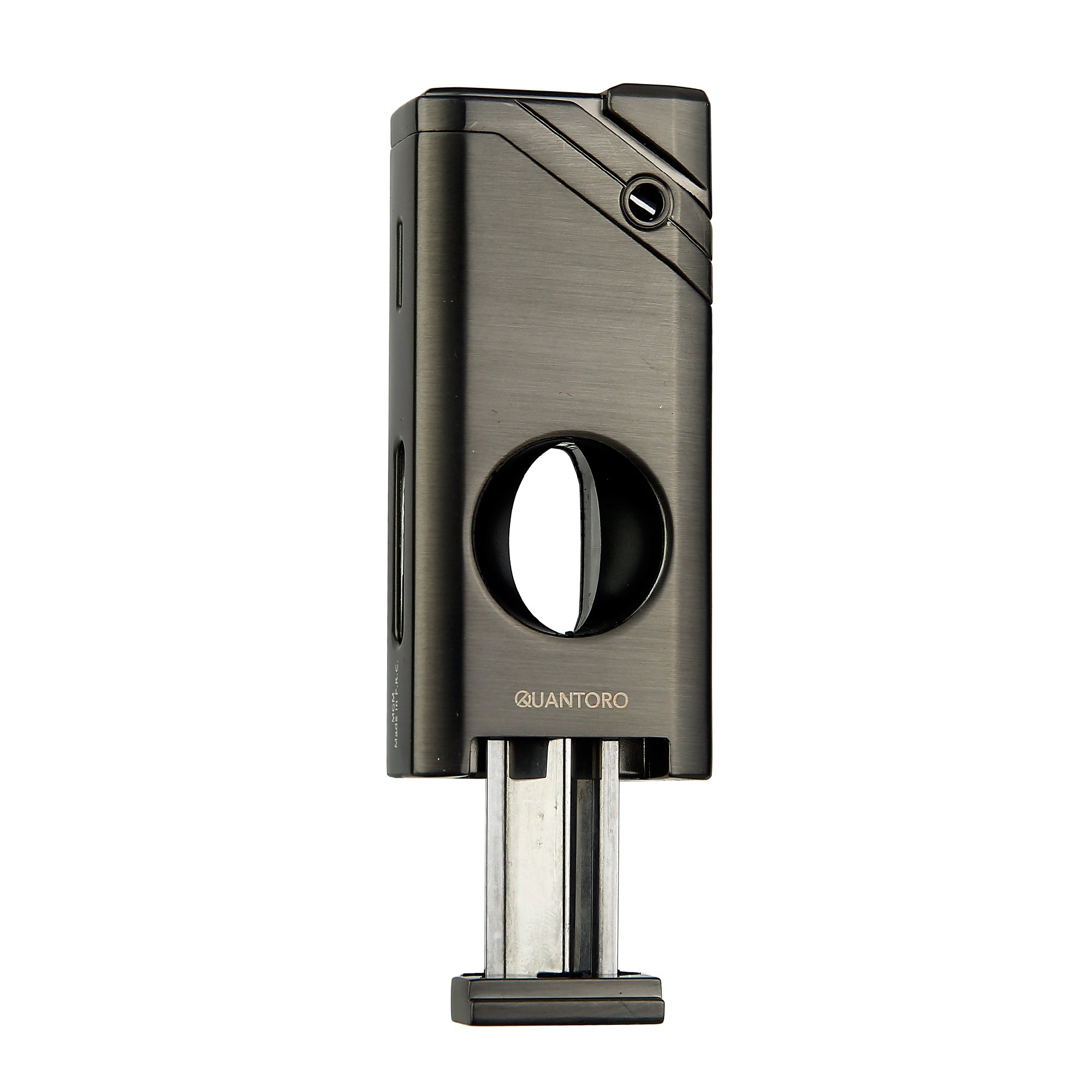 Quantoro MGM05-37 Kesicili Jet Alev Chrome Çakmak