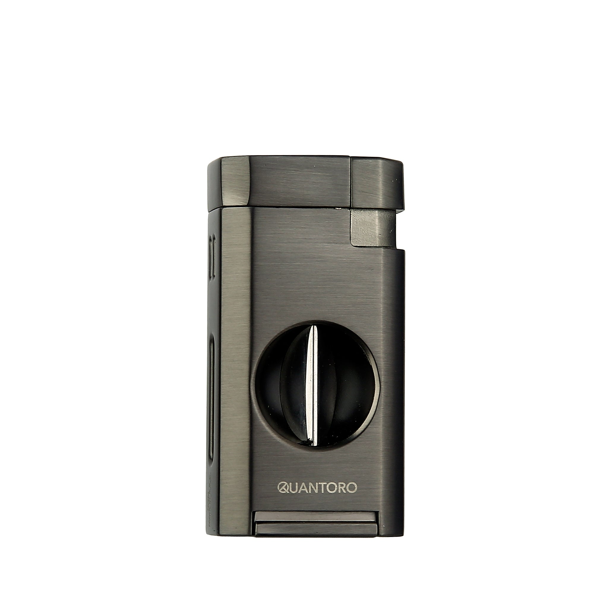 Quantoro MGM05-39 Kesicili Üçlü Jet Alev Gunmetal Çakmak