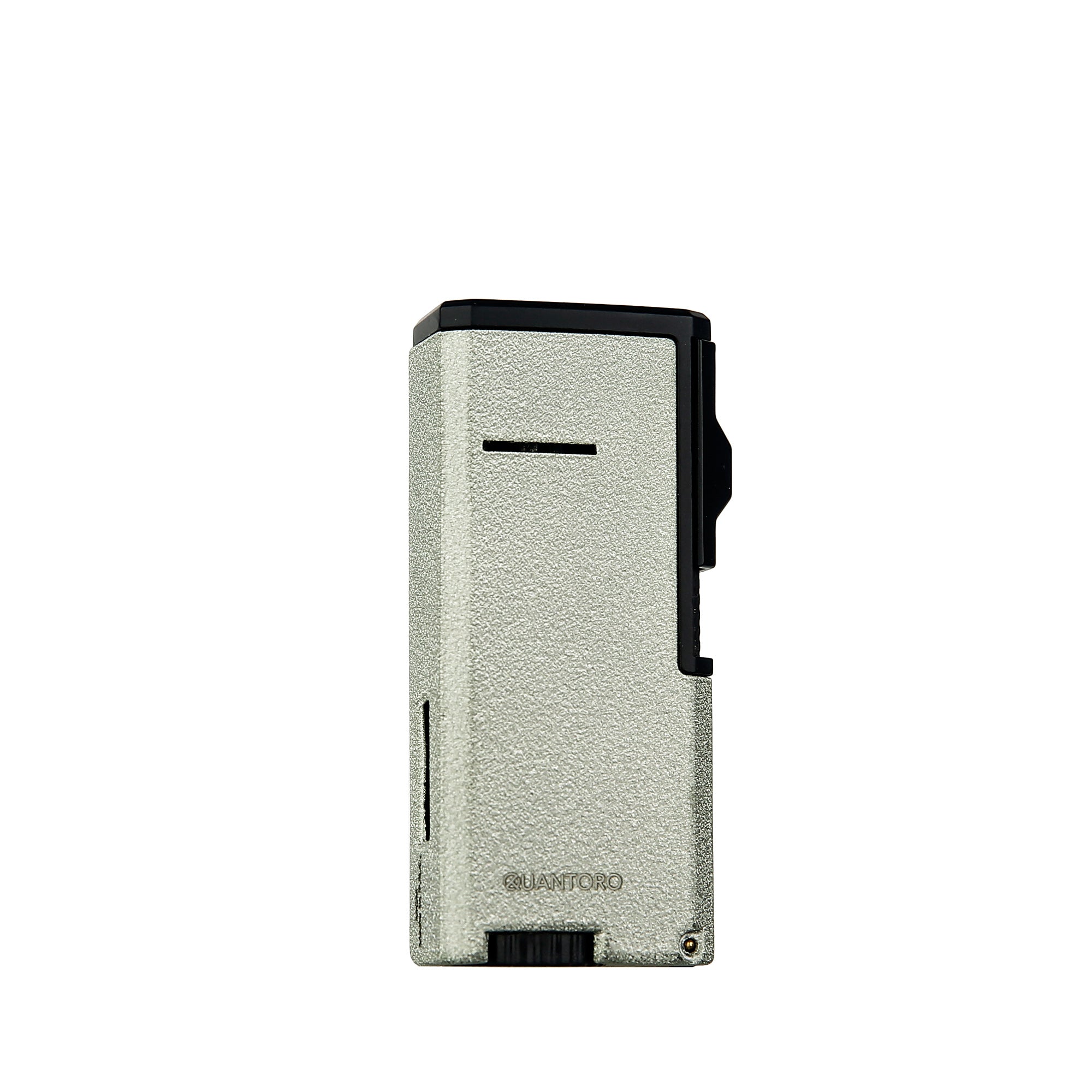 Quantoro MGM05-40 Penetrating Triple Jet Flame Silver Crackle Lighter