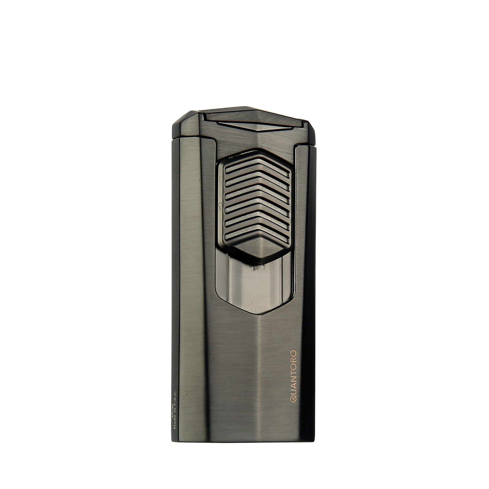 Quantoro MGM05-41 Penetrating Triple Jet Flame Gunmetal Lighter