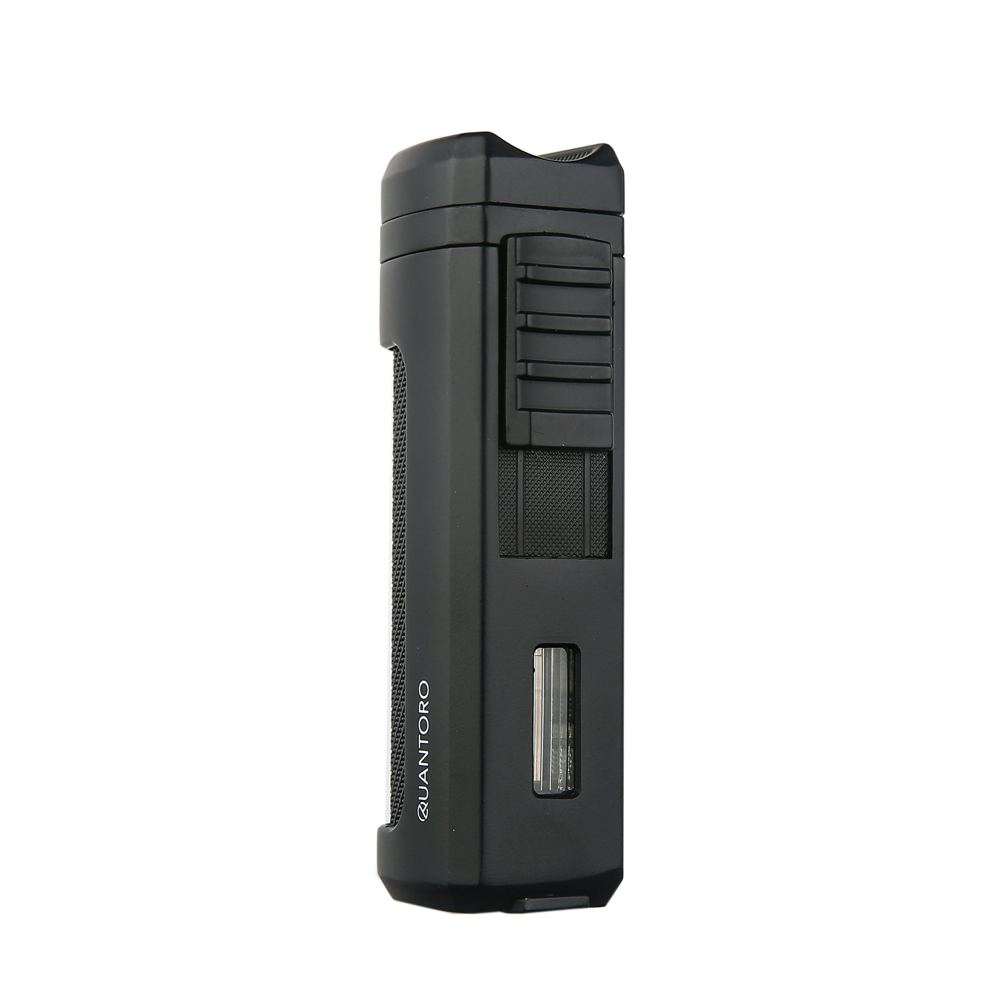 Quantoro MGM05-46 Penetrating Triple Jet Flame Black Lighter
