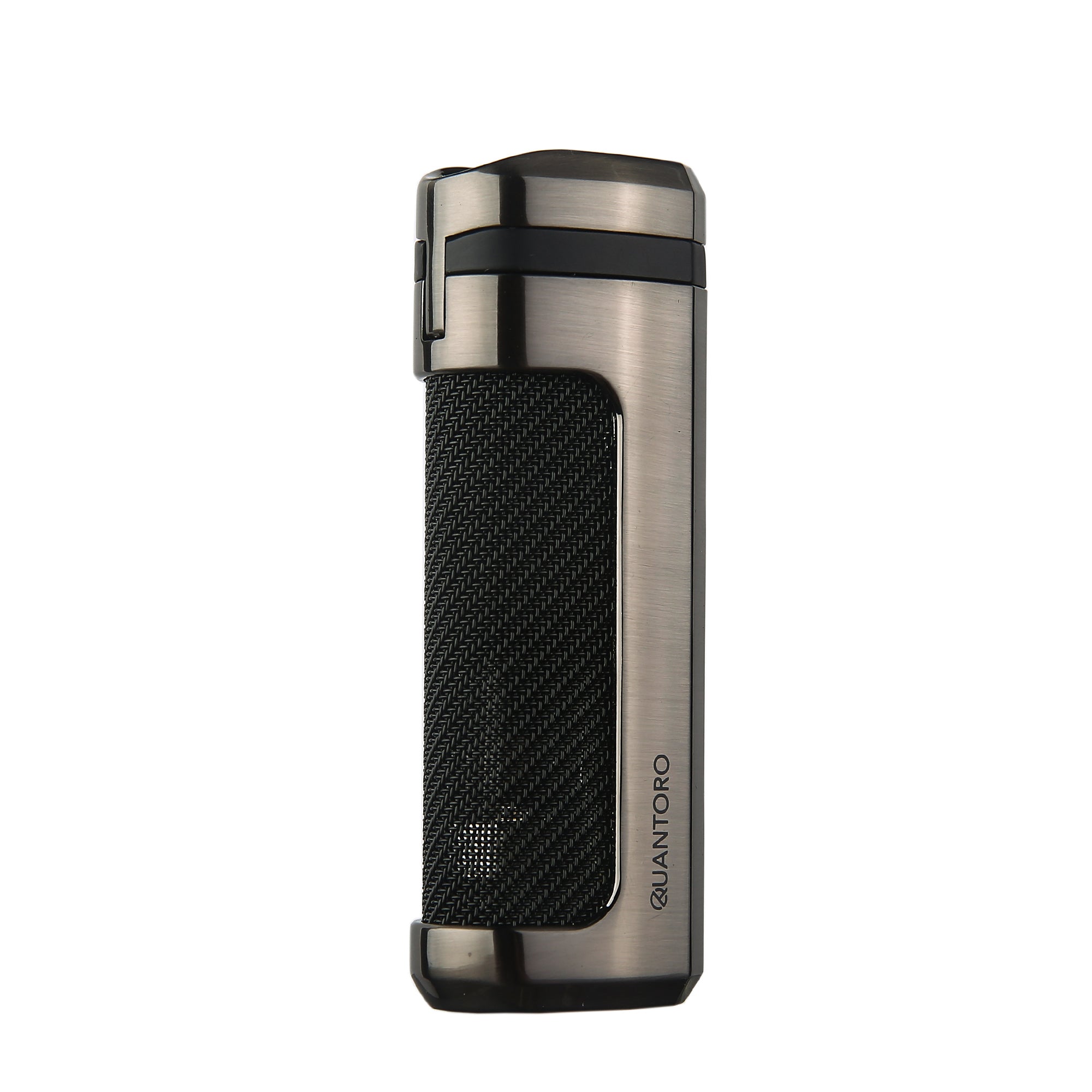 Quantoro MGM05-46 Penetrating Triple Jet Flame Gunmetal Lighter