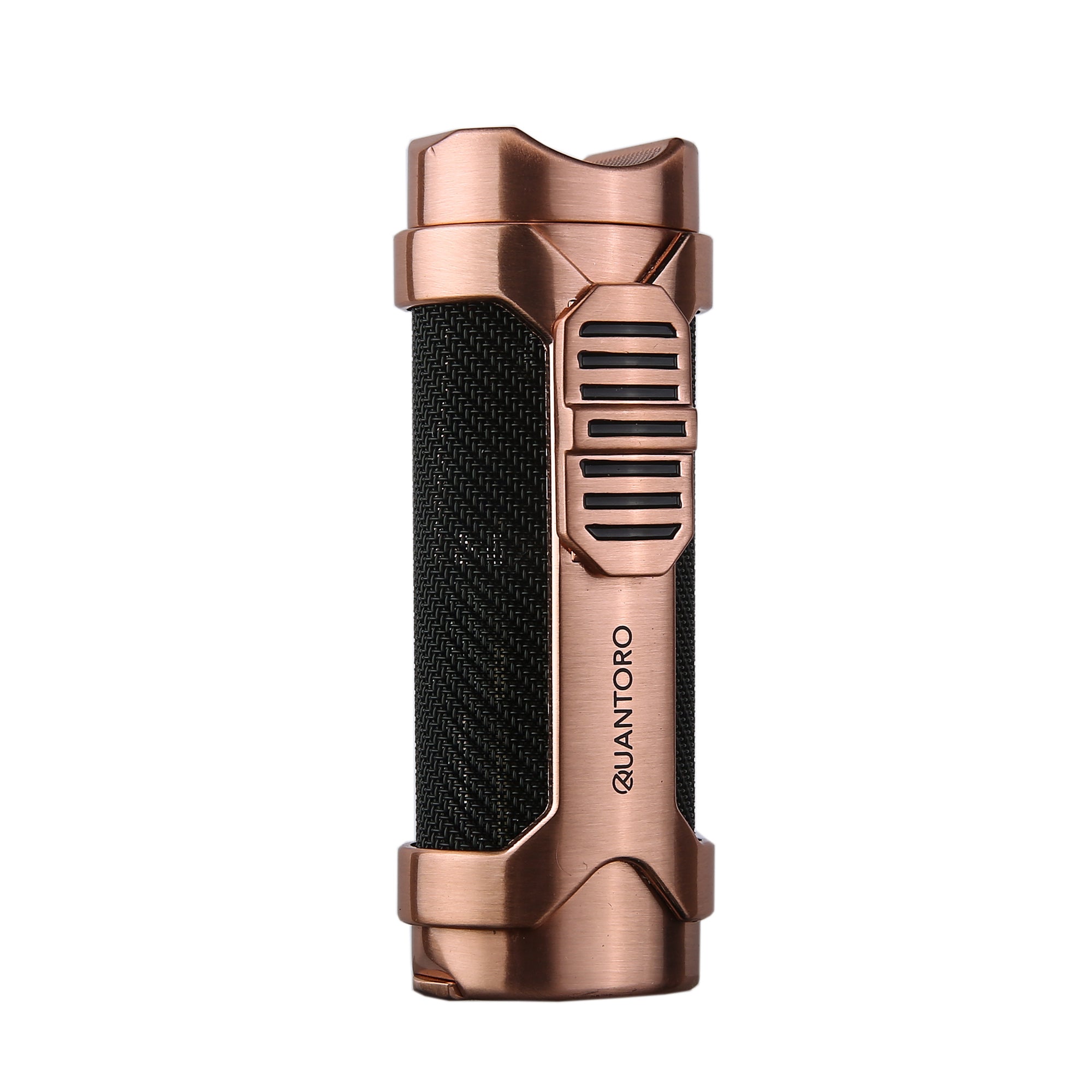 Quantoro MGM05-48 Triple Jet Flame Lighter with Penetrating Function, Rose Gold