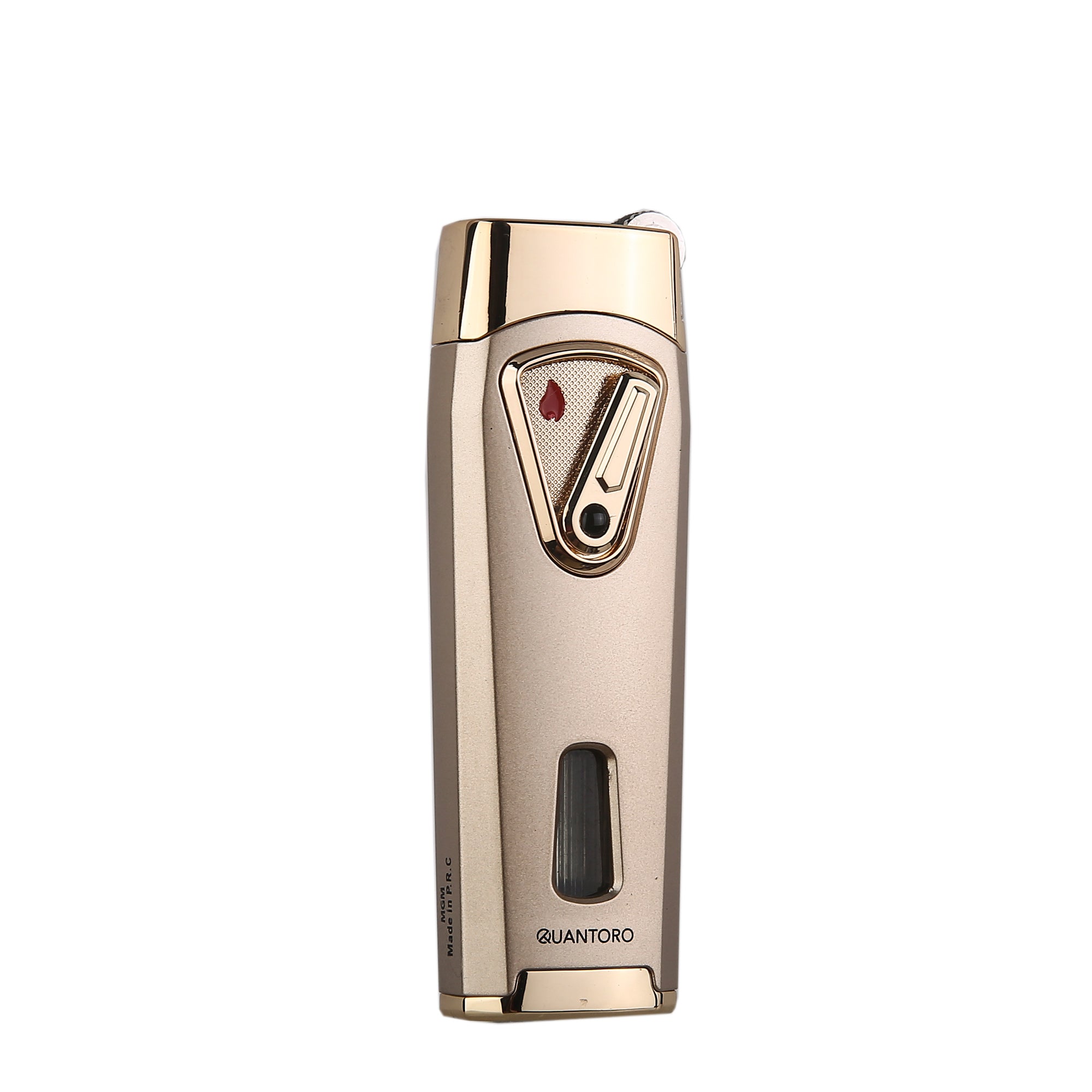 Quantoro MGM05-55 Çift Jet Alev Pearl Gold Çakmak