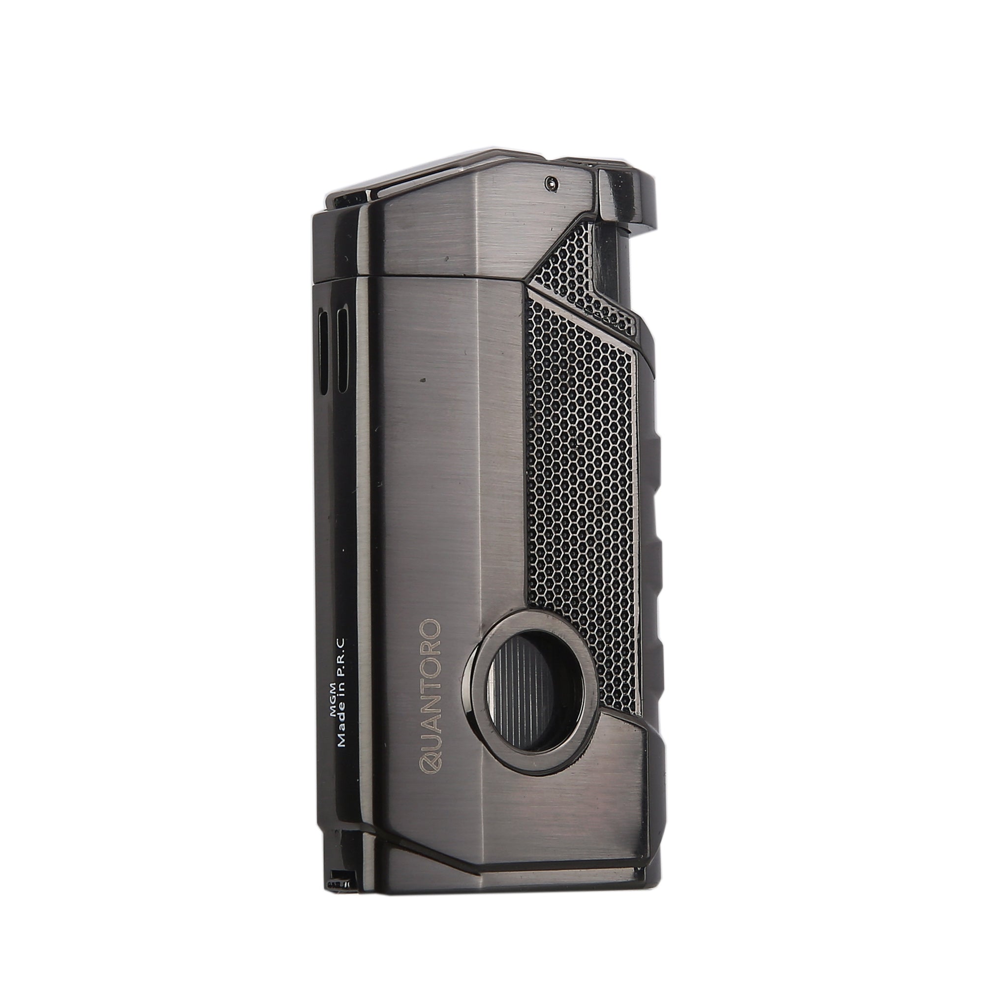 Quantoro MGM05-59 Delicili Üçlü Jet Alev Gunmetal Çakmak