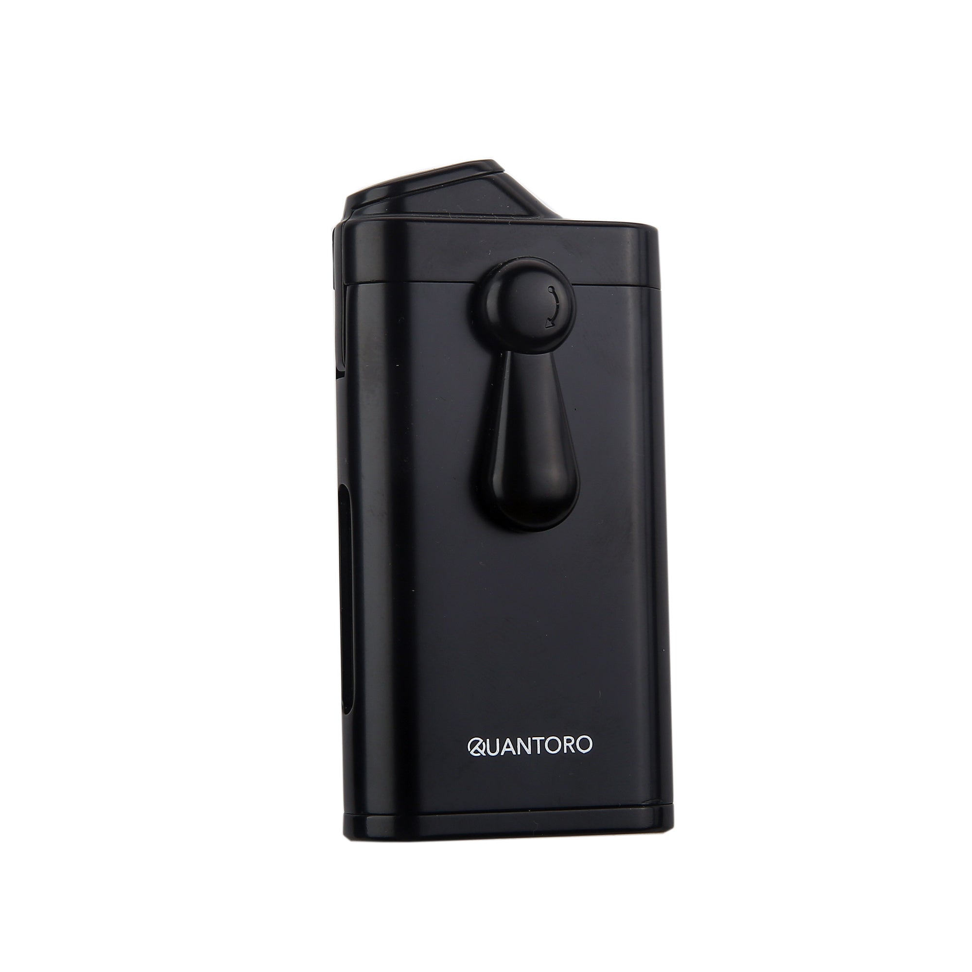 Quantoro MGM05-60 Delicili Çift Jet Alev E-Black Çakmak