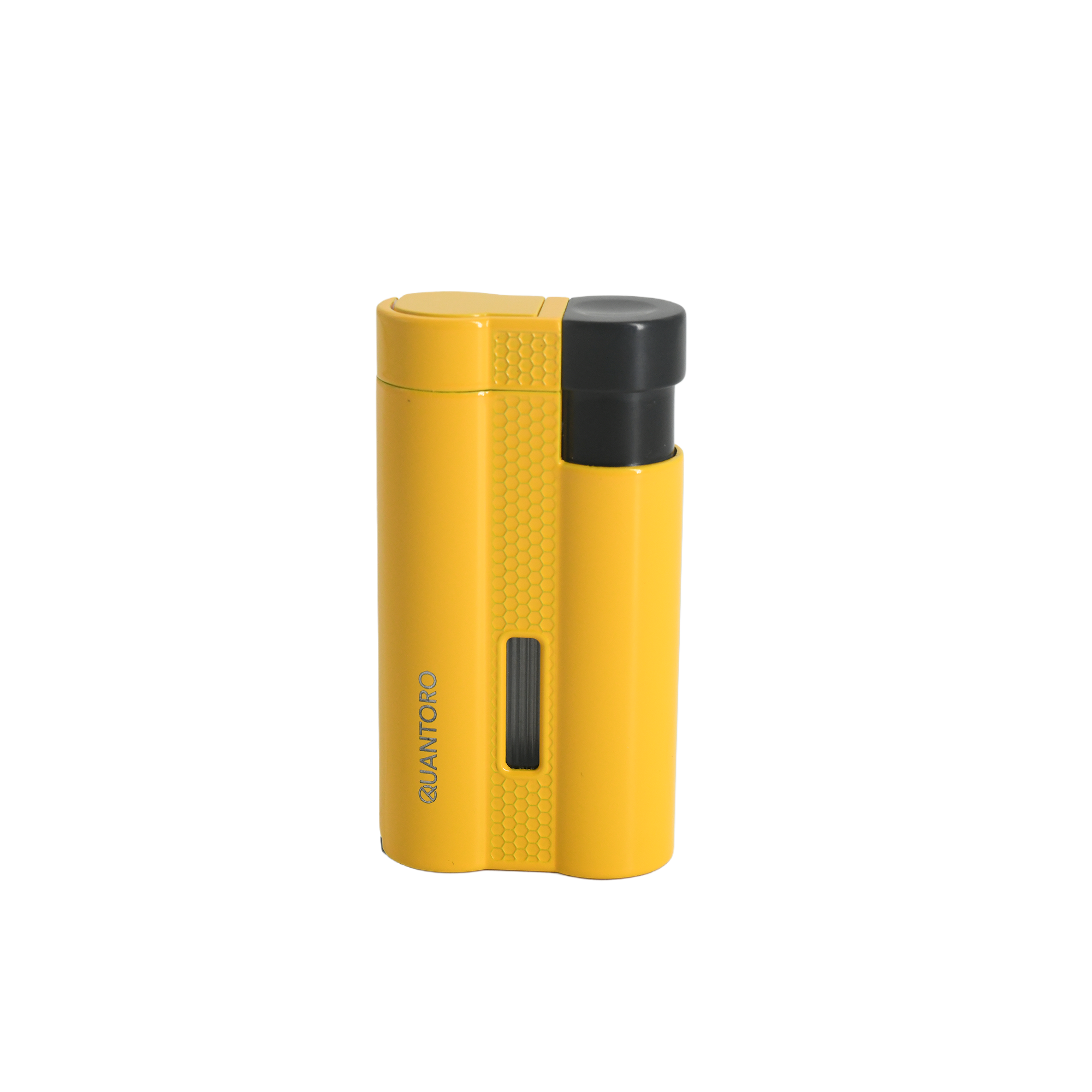 Quantoro MGM05-61 Three-Jet Flame Black/Yellow Lighter