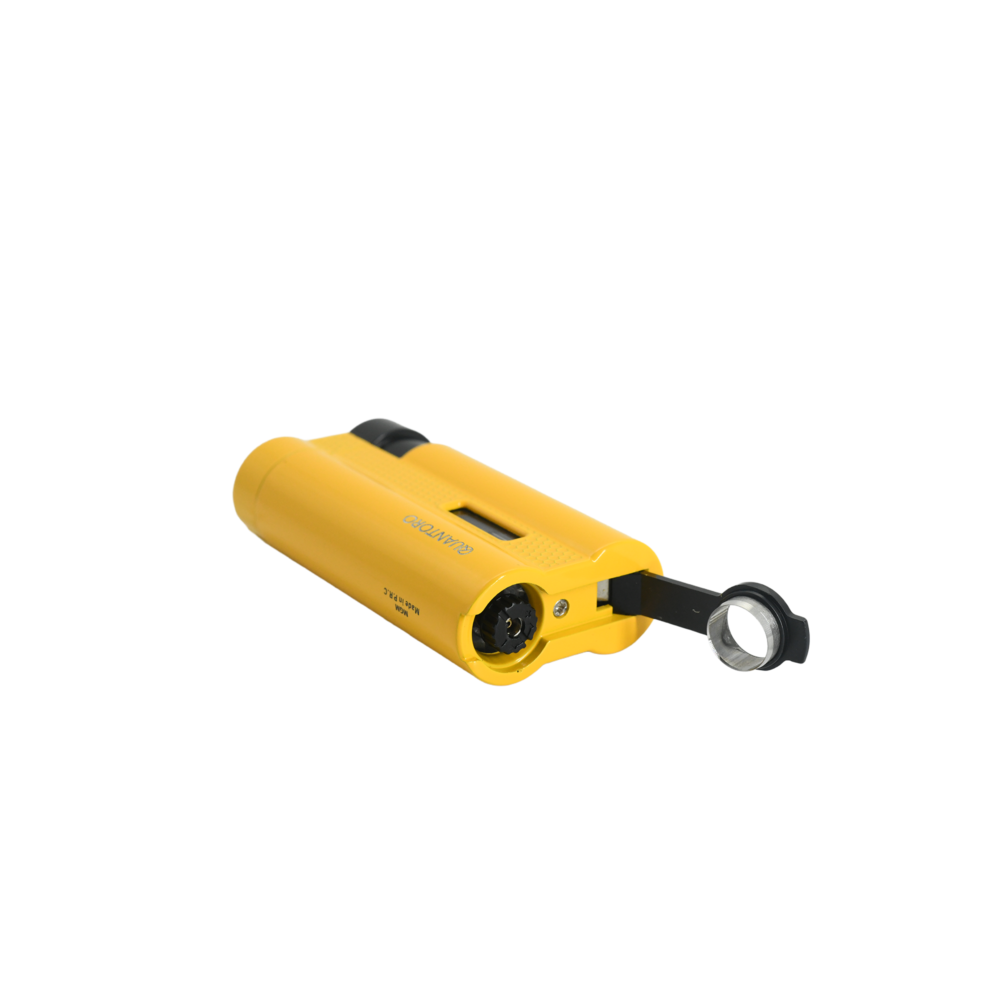 Quantoro MGM05-61 Delicili Üç Jet Alev Black/Yellow Çakmak