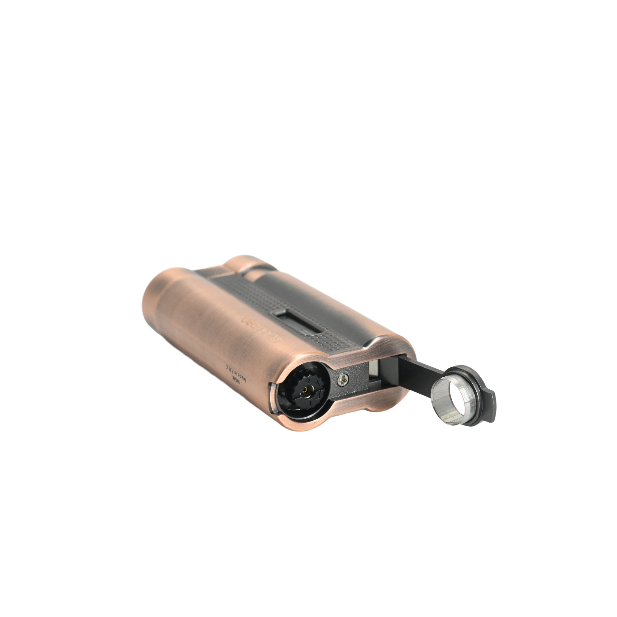 Quantoro MGM05-61 Three-Jet Flame Copper Lighter with Penetrating Function