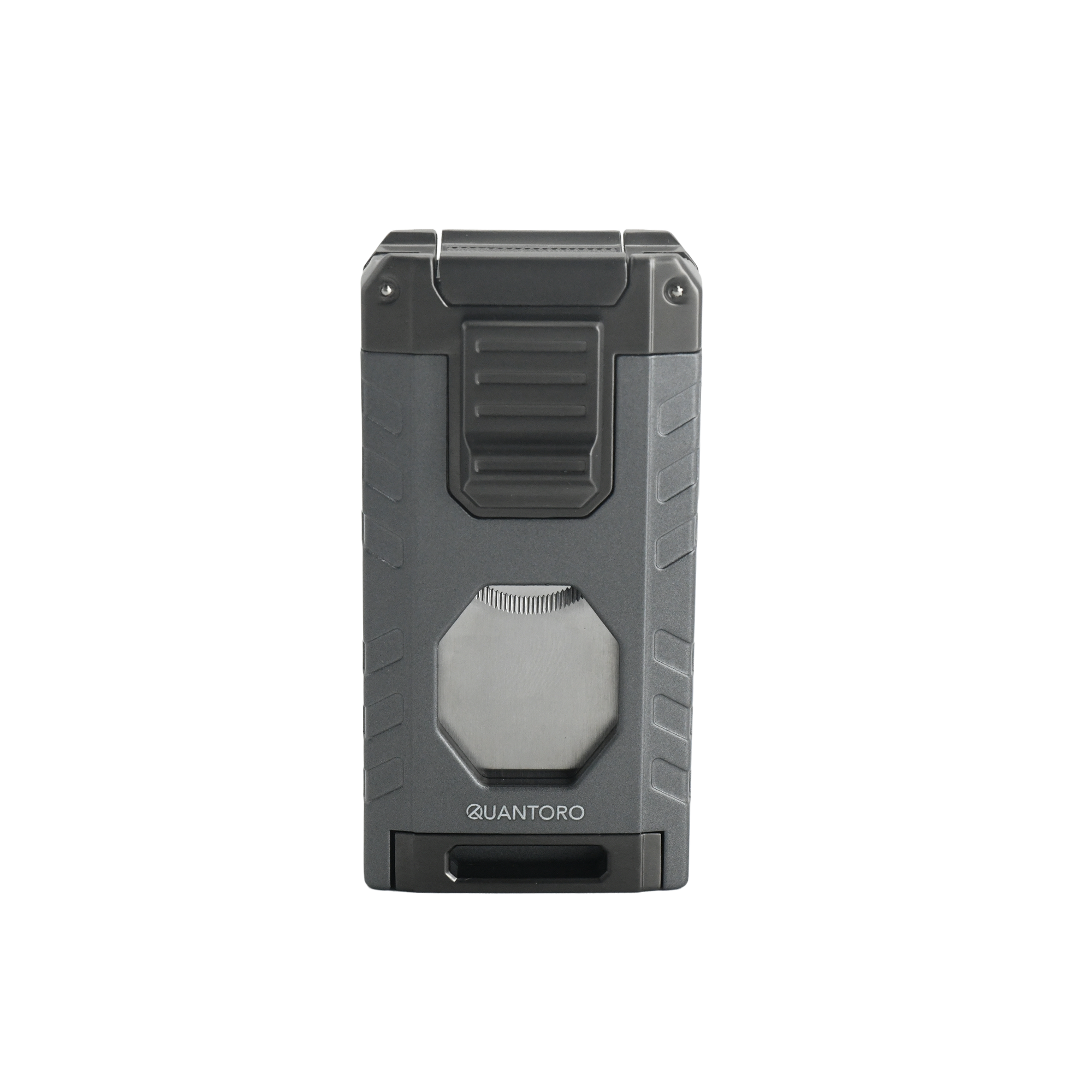 Quantoro MGM05-63 Cutting and Drilling Triple Jet Flame Grey Lighter