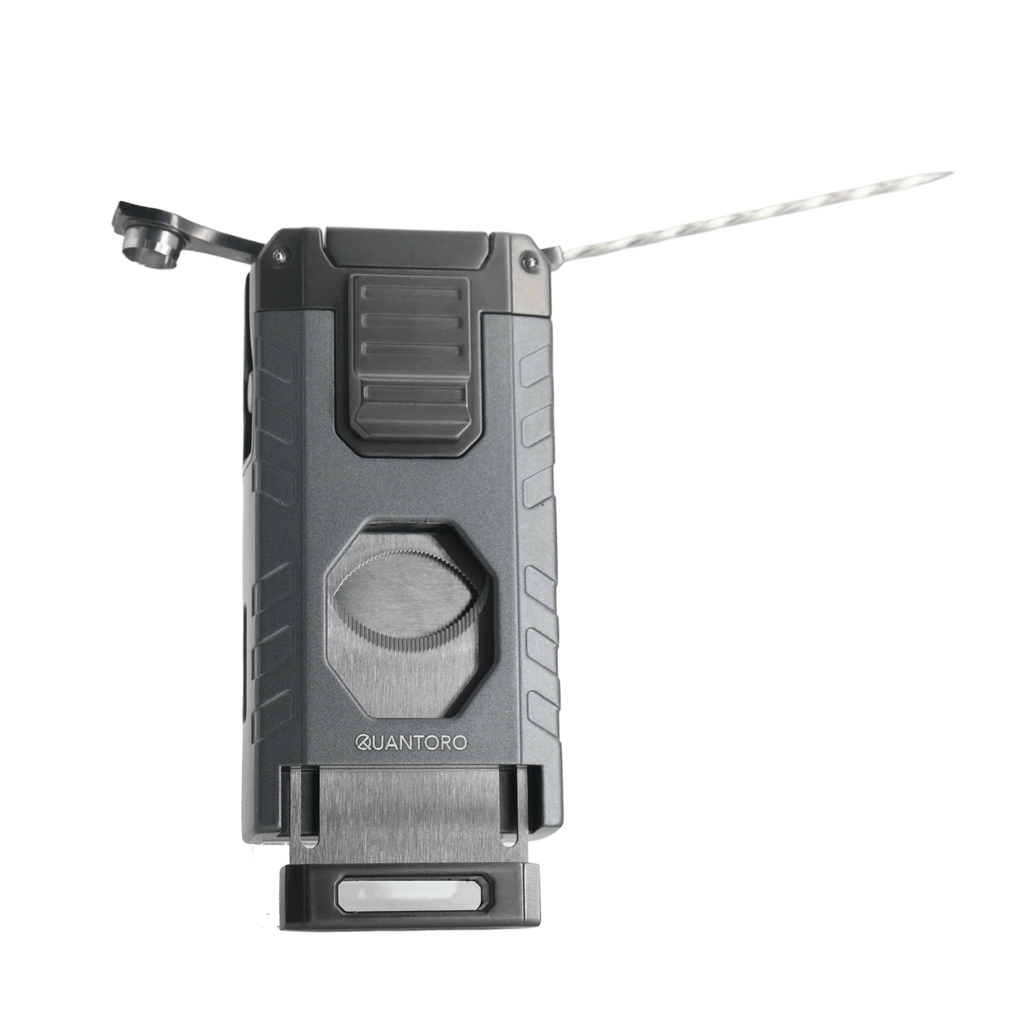 Quantoro MGM05-63 Cutting and Drilling Triple Jet Flame Grey Lighter