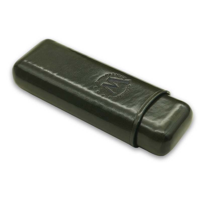 Montes Gerçek Deri El Yapımı 52 Ring Jaen İkili Puro Kılıfı