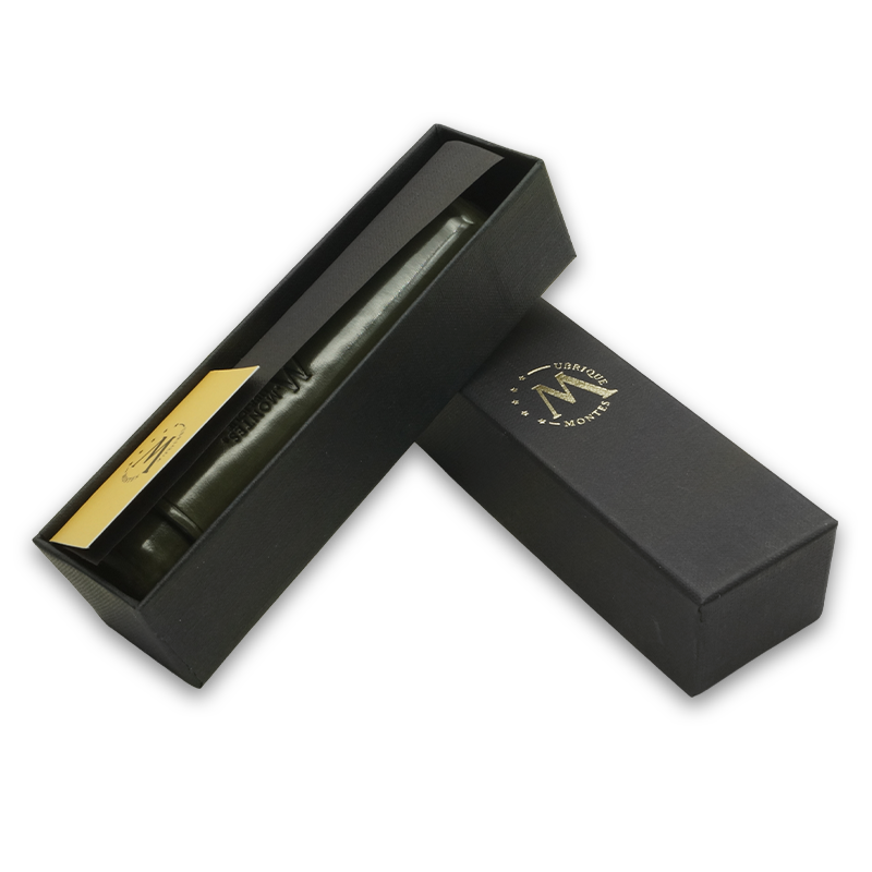 Montes Gerçek Deri El Yapımı 52 Ring Jaen Tekli Puro Kılıfı