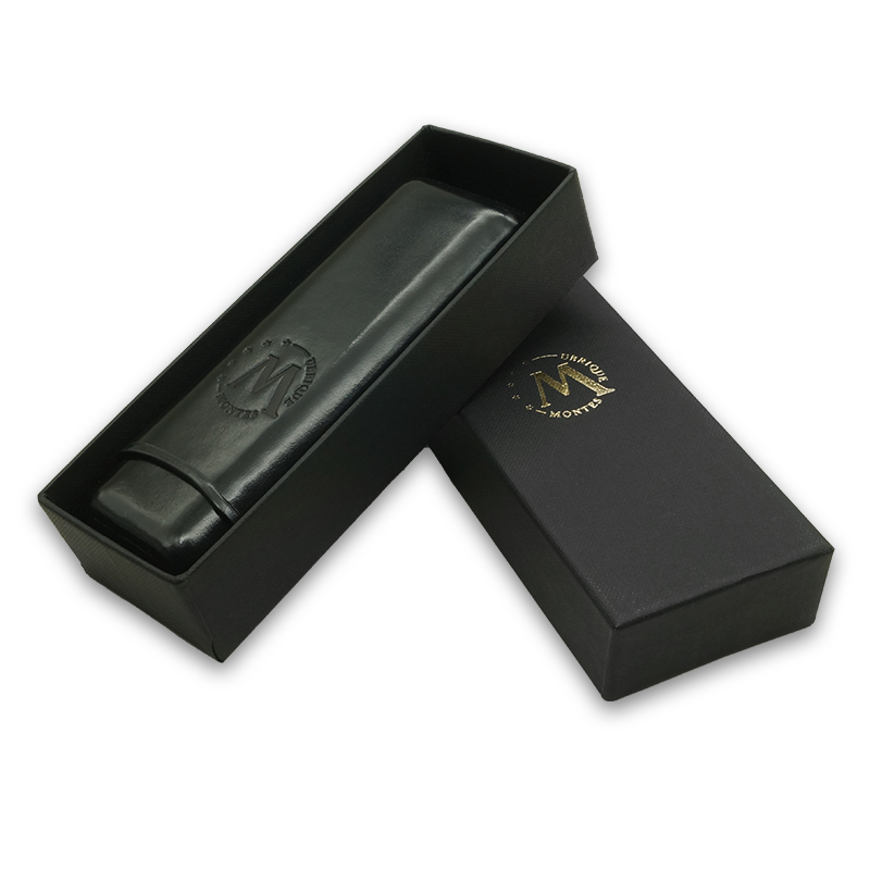 Montes Gerçek Deri El Yapımı 52 Ring Londres İkili Puro Kılıfı