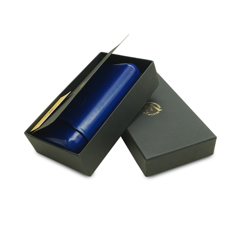 Montes Gerçek Deri El Yapımı 52 Ring Monaco Üçlü Puro Kılıfı