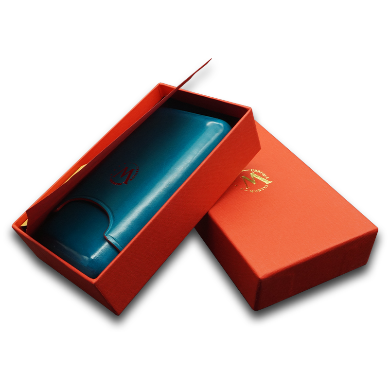 Montes Gerçek Deri El Yapımı 52 Ring Ocean Üçlü Puro Kılıfı