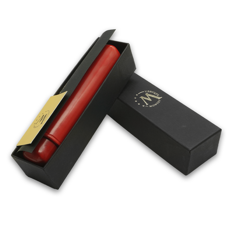 Montes Gerçek Deri El Yapımı 52 Ring Paris Tekli Puro Kılıfı