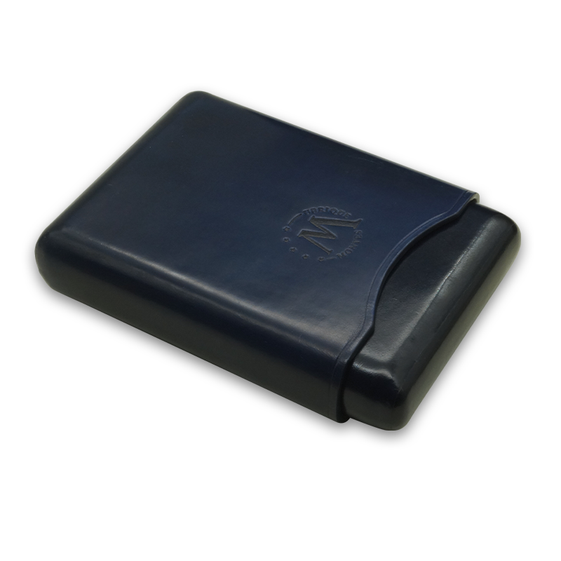 Montes Gerçek Deri El Yapımı 55 Ring Milan Dörtlü Puro Kılıfı