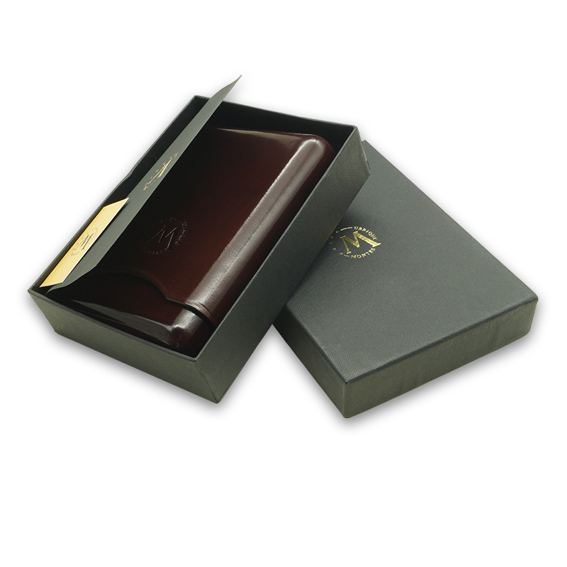 Montes Gerçek Deri El Yapımı 55 Ring Viena Dörtlü Puro Kılıfı